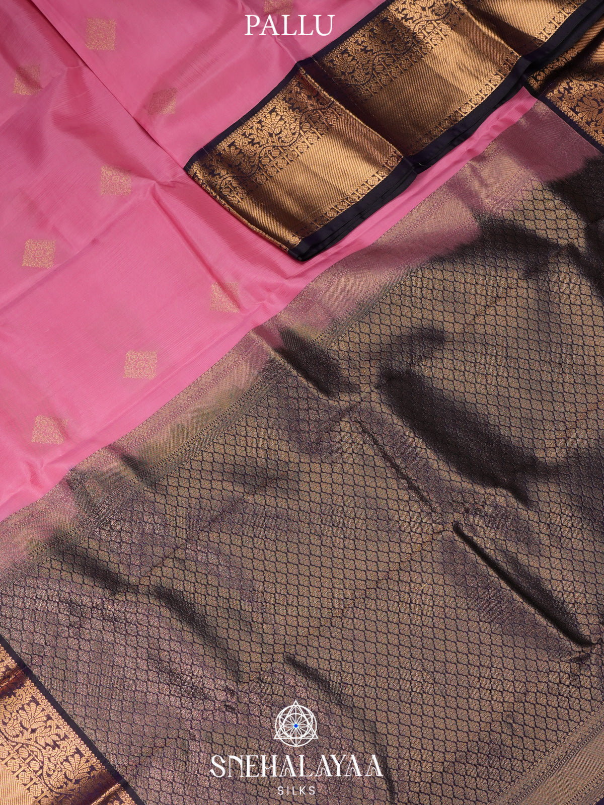 Pink Kanjivaram Silk Saree