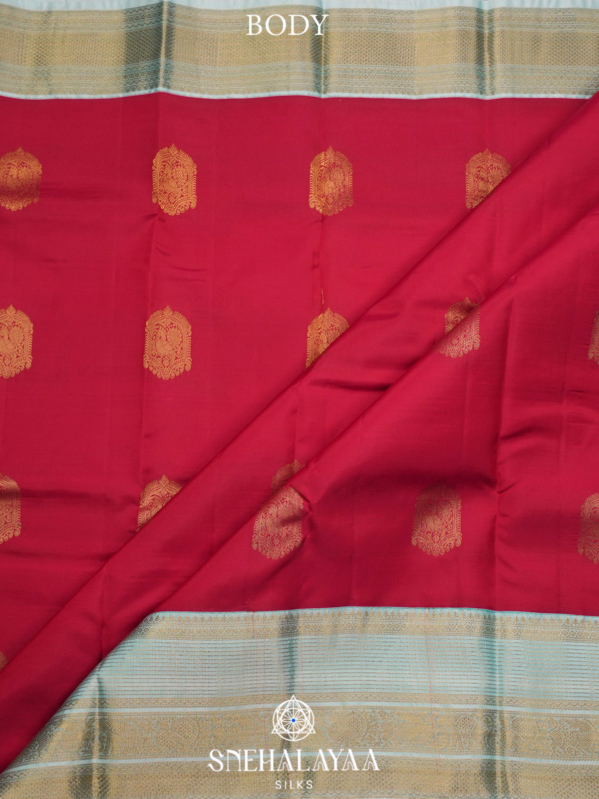 Red Kanjivaram Silk Saree