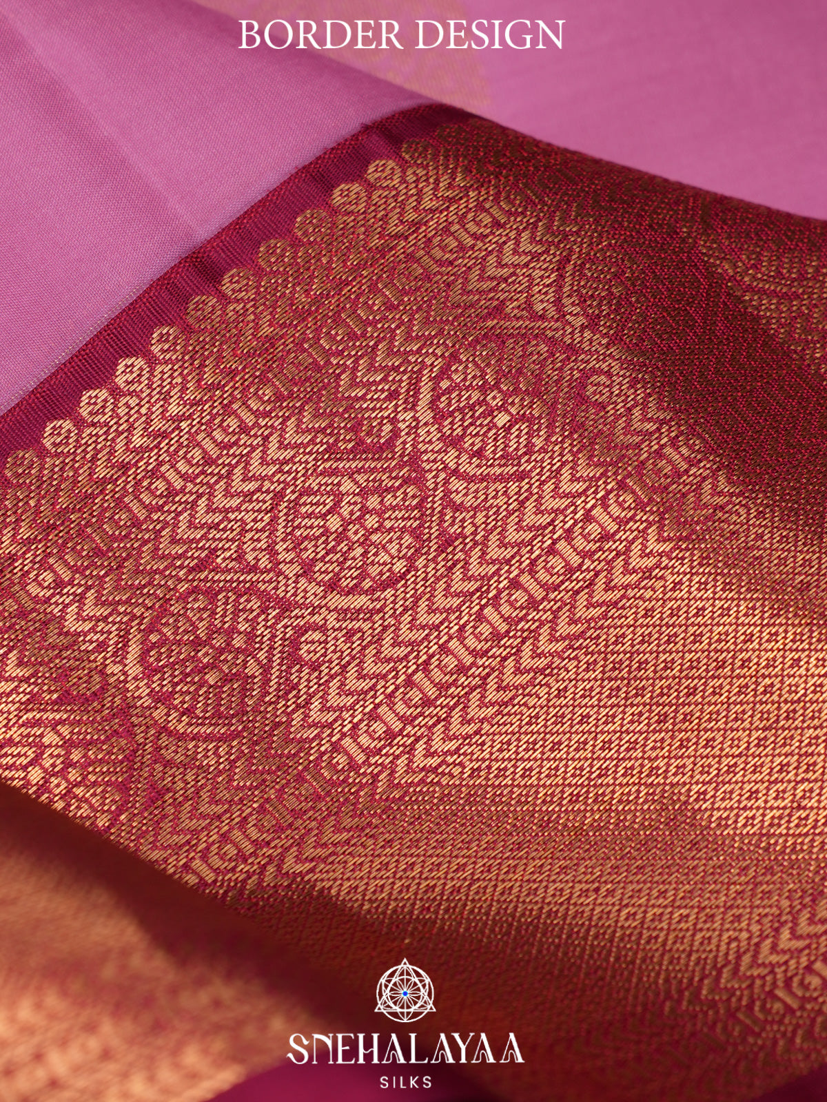 Pink Kanjivaram Silk Saree
