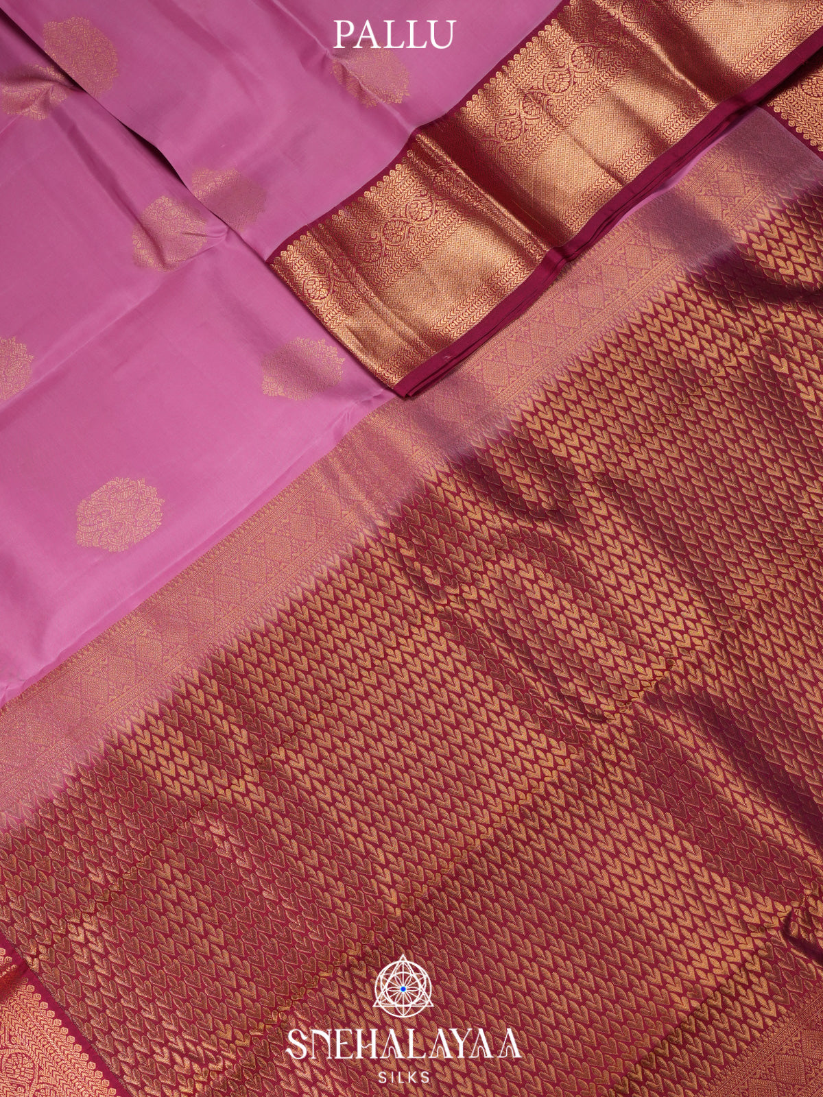 Pink Kanjivaram Silk Saree