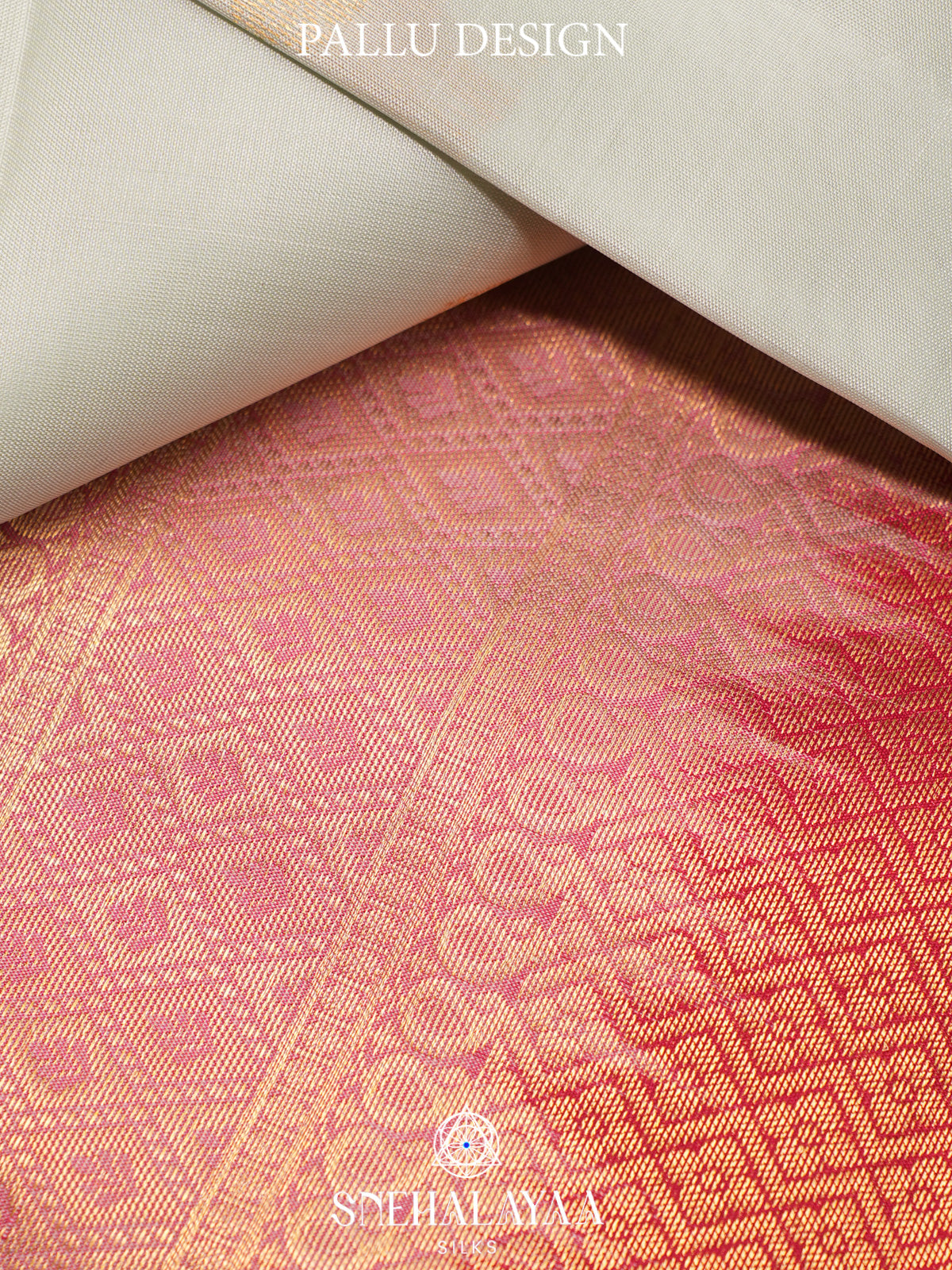 White Kanjivaram Silk Saree