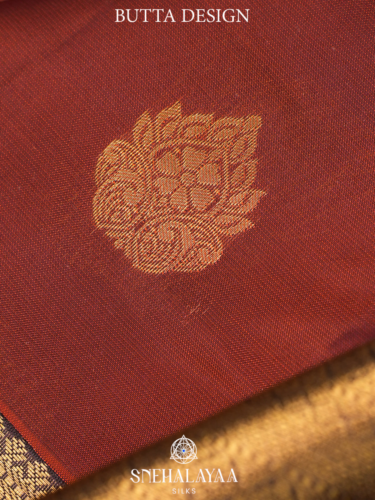 Brown Kanjivaram Silk Saree