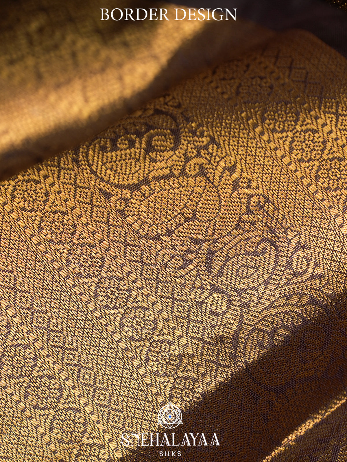 Brown Kanjivaram Silk Saree