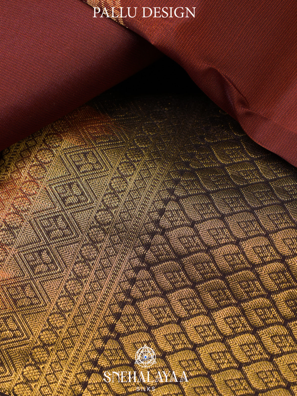 Brown Kanjivaram Silk Saree
