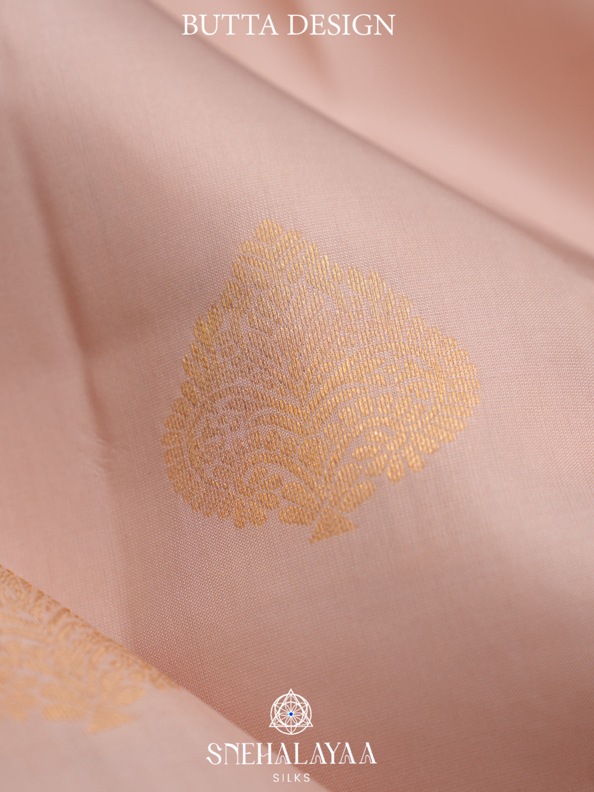 Cream Kanjivaram Silk Saree