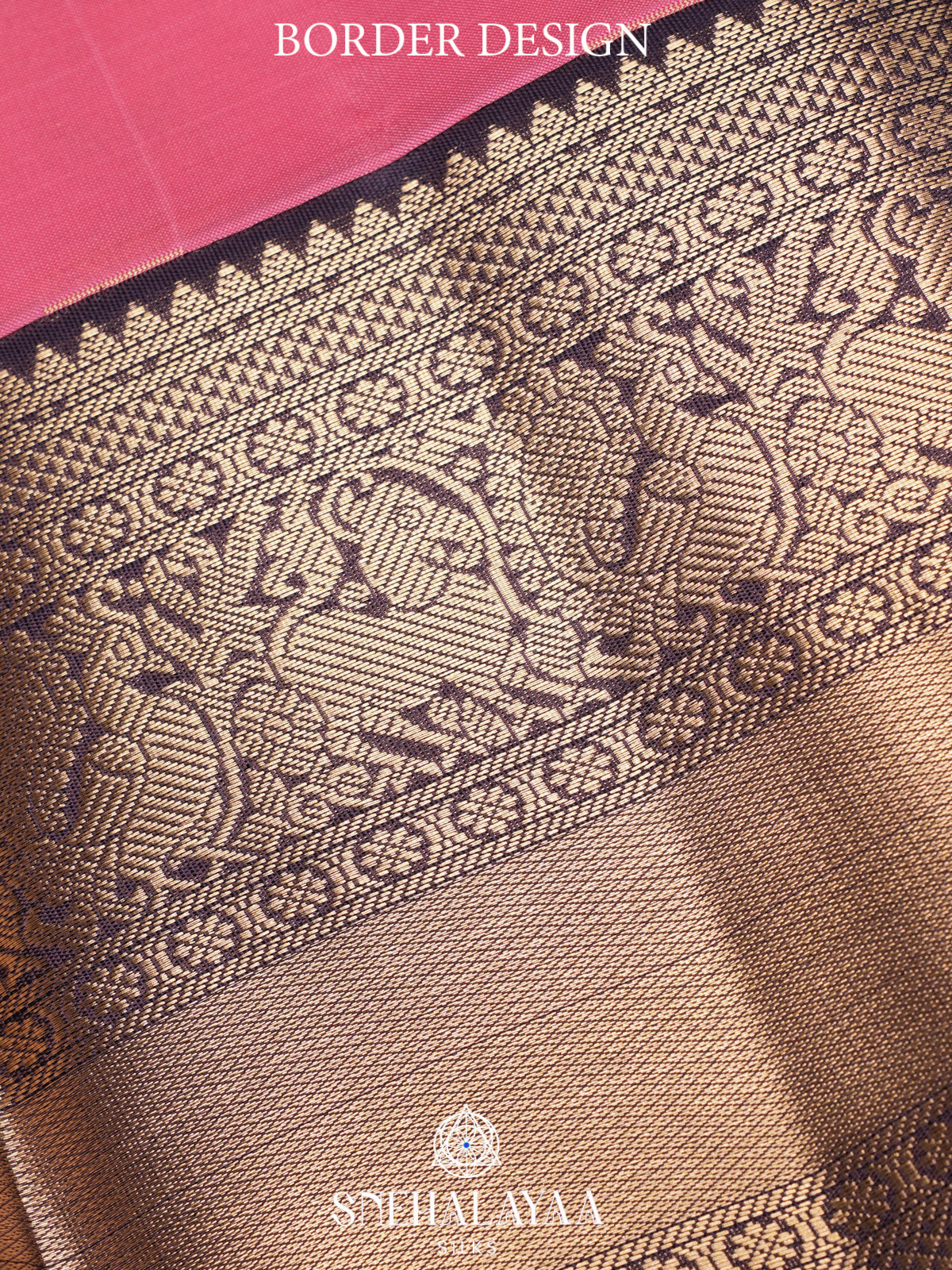 Pink Kanjivaram Silk Saree