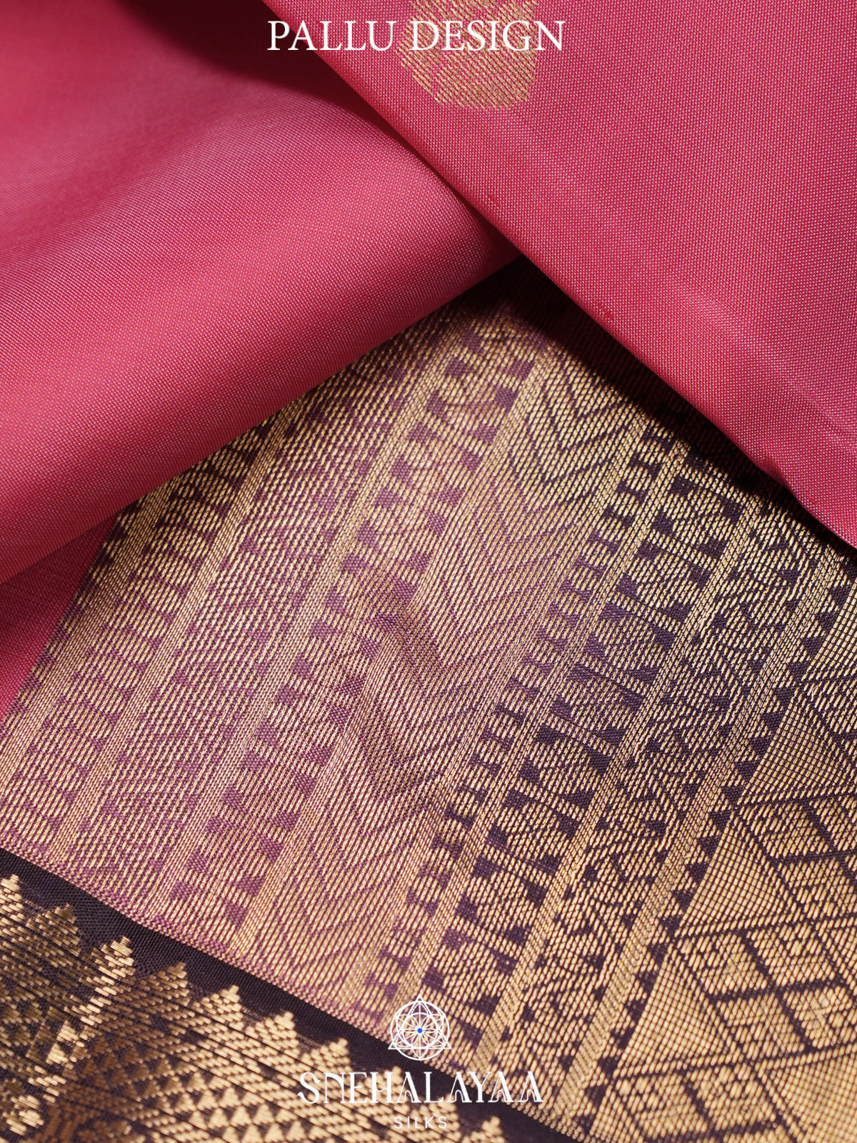 Pink Kanjivaram Silk Saree
