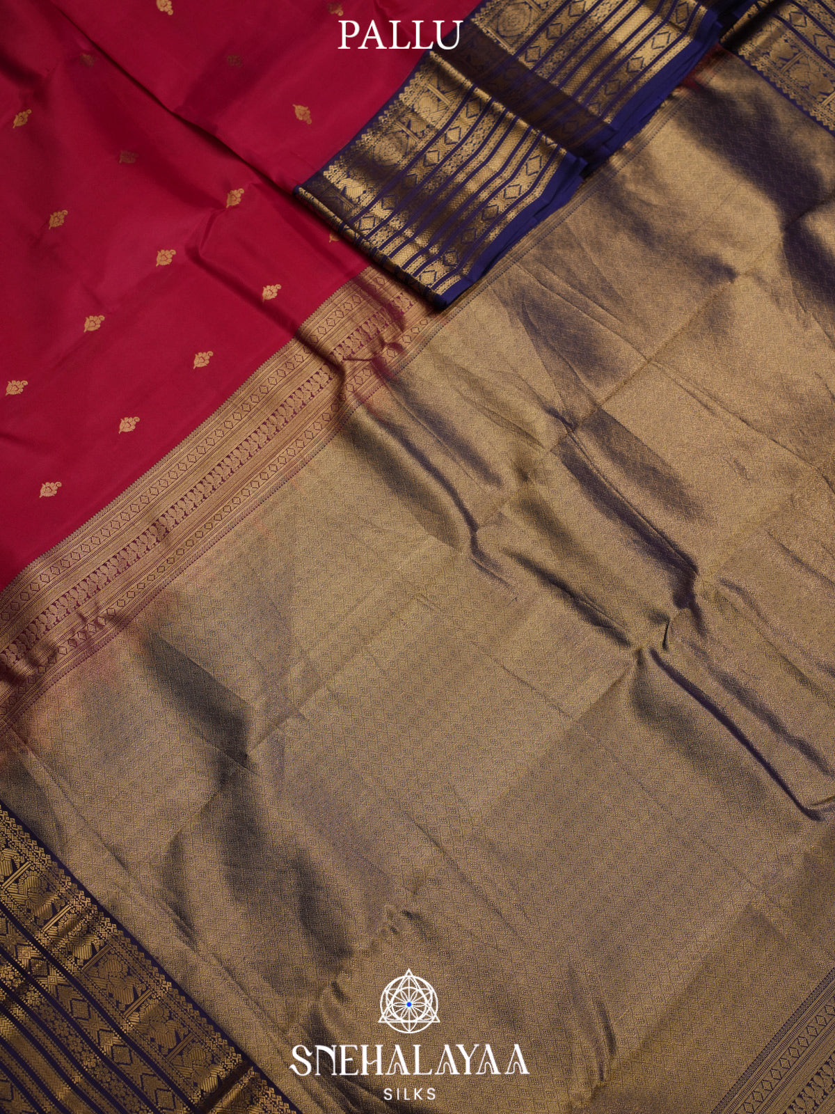 Red Kanjivaram Silk Saree