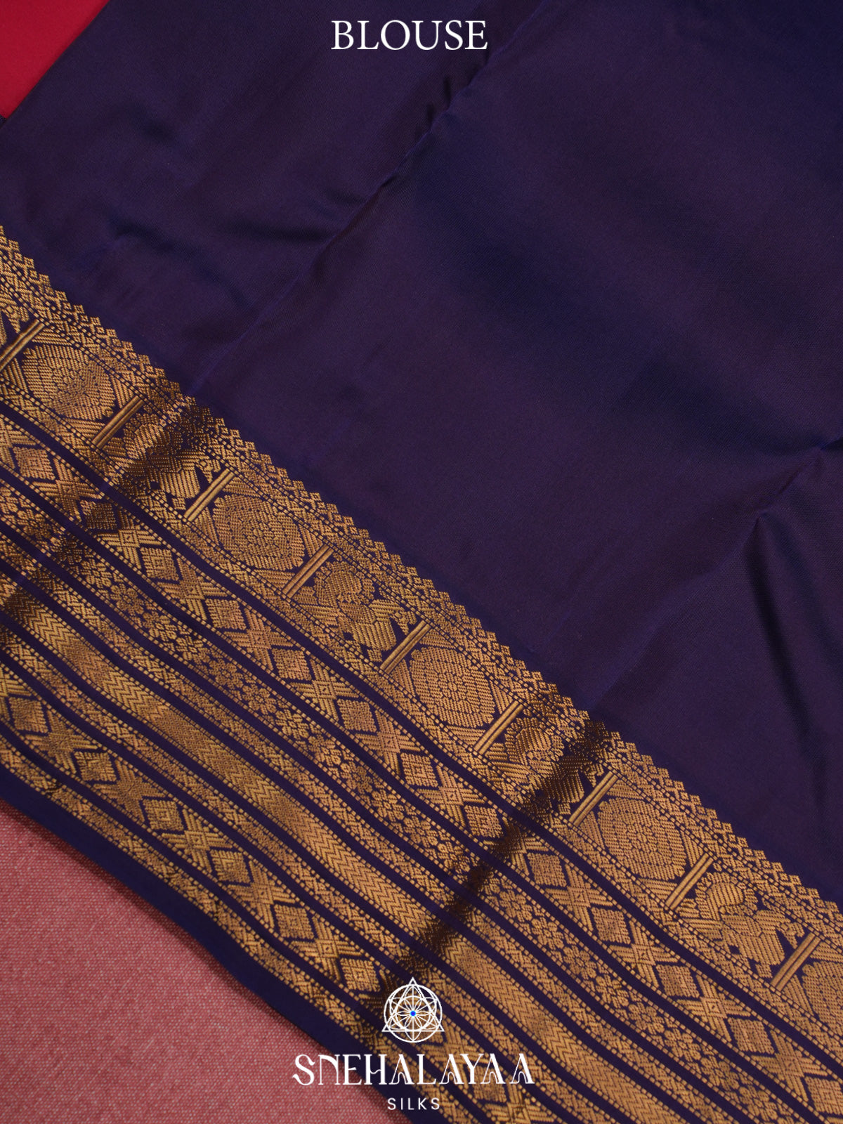 Red Kanjivaram Silk Saree