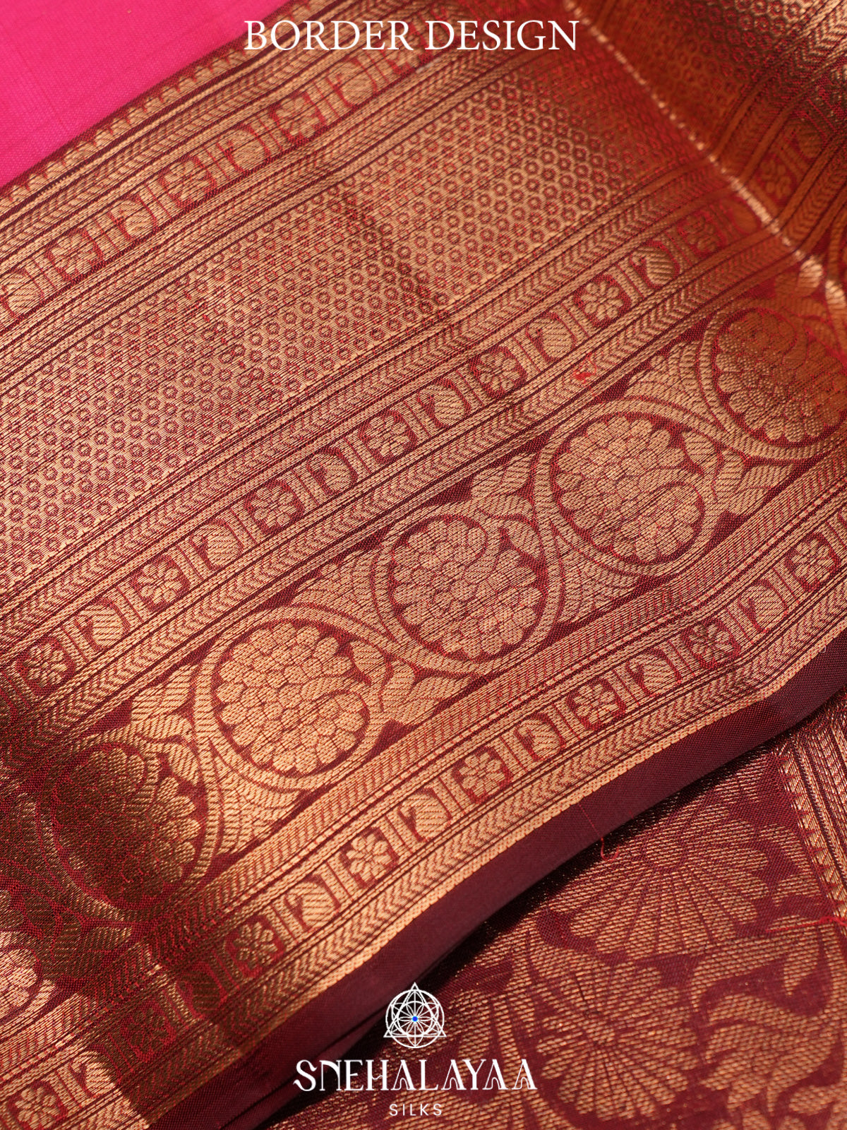 Pink Kanjivaram Silk Saree