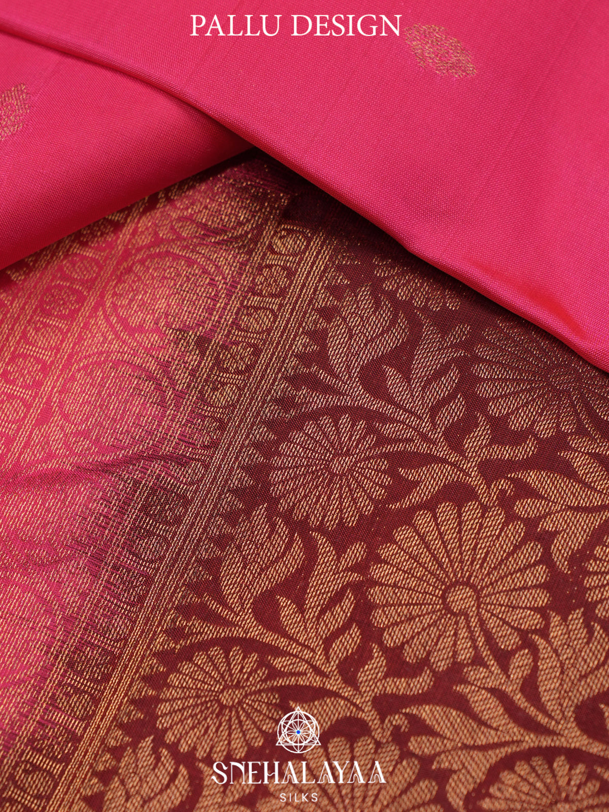Pink Kanjivaram Silk Saree