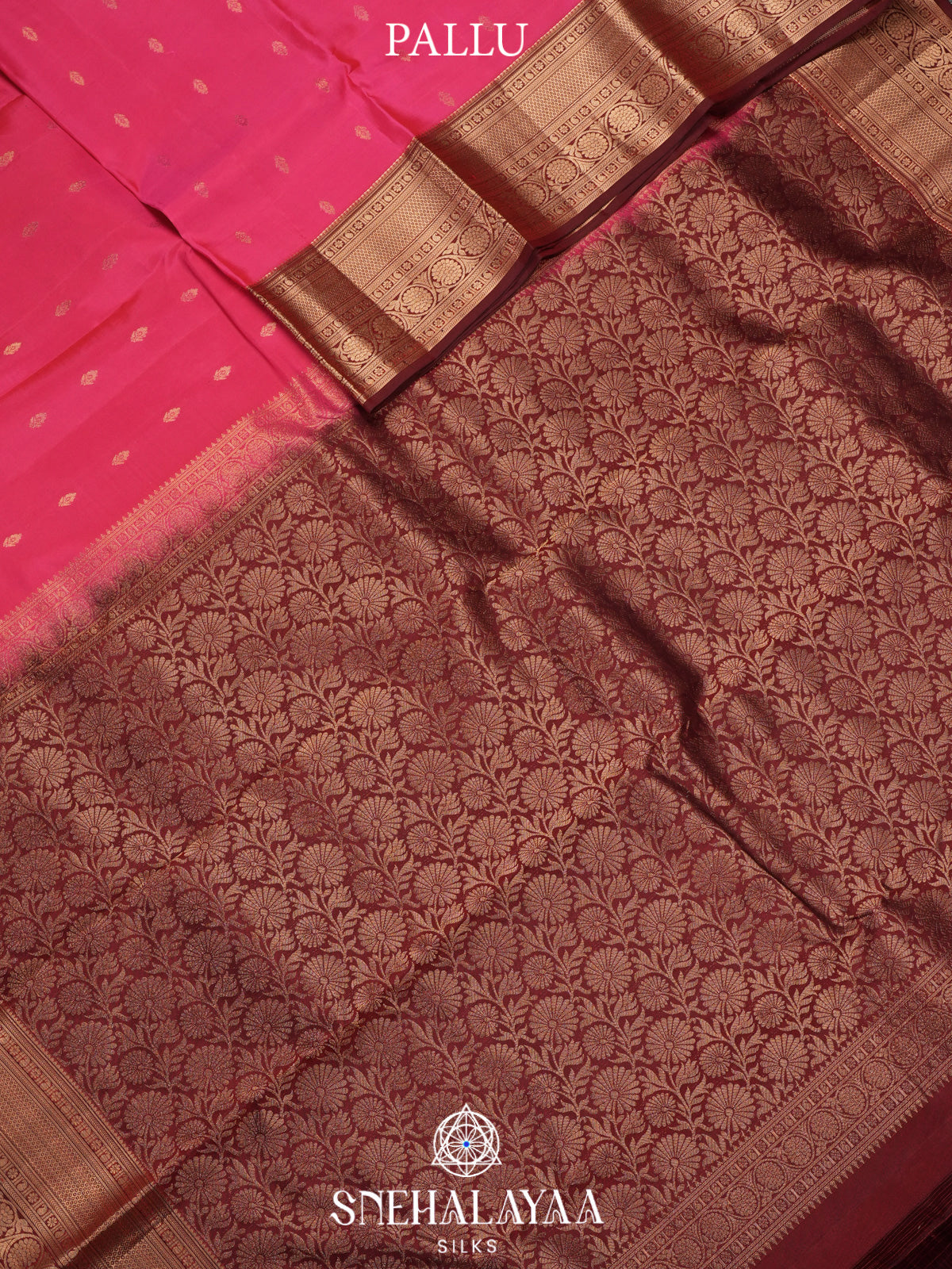 Pink Kanjivaram Silk Saree