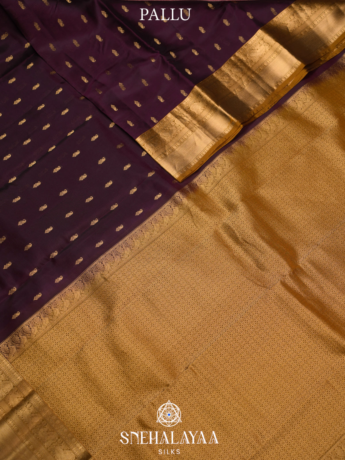 Coffee Brown Kanjivaram Silk Saree