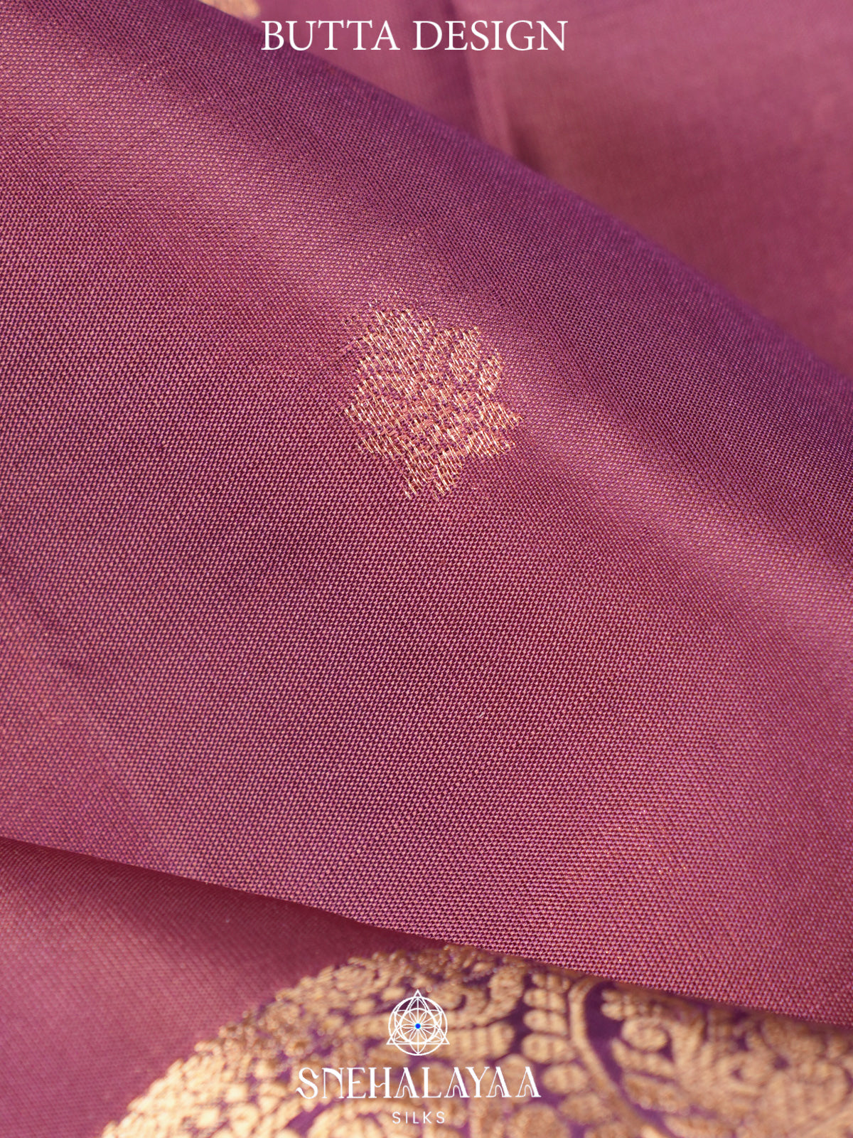 Mauve Pink Kanjivaram Silk Saree