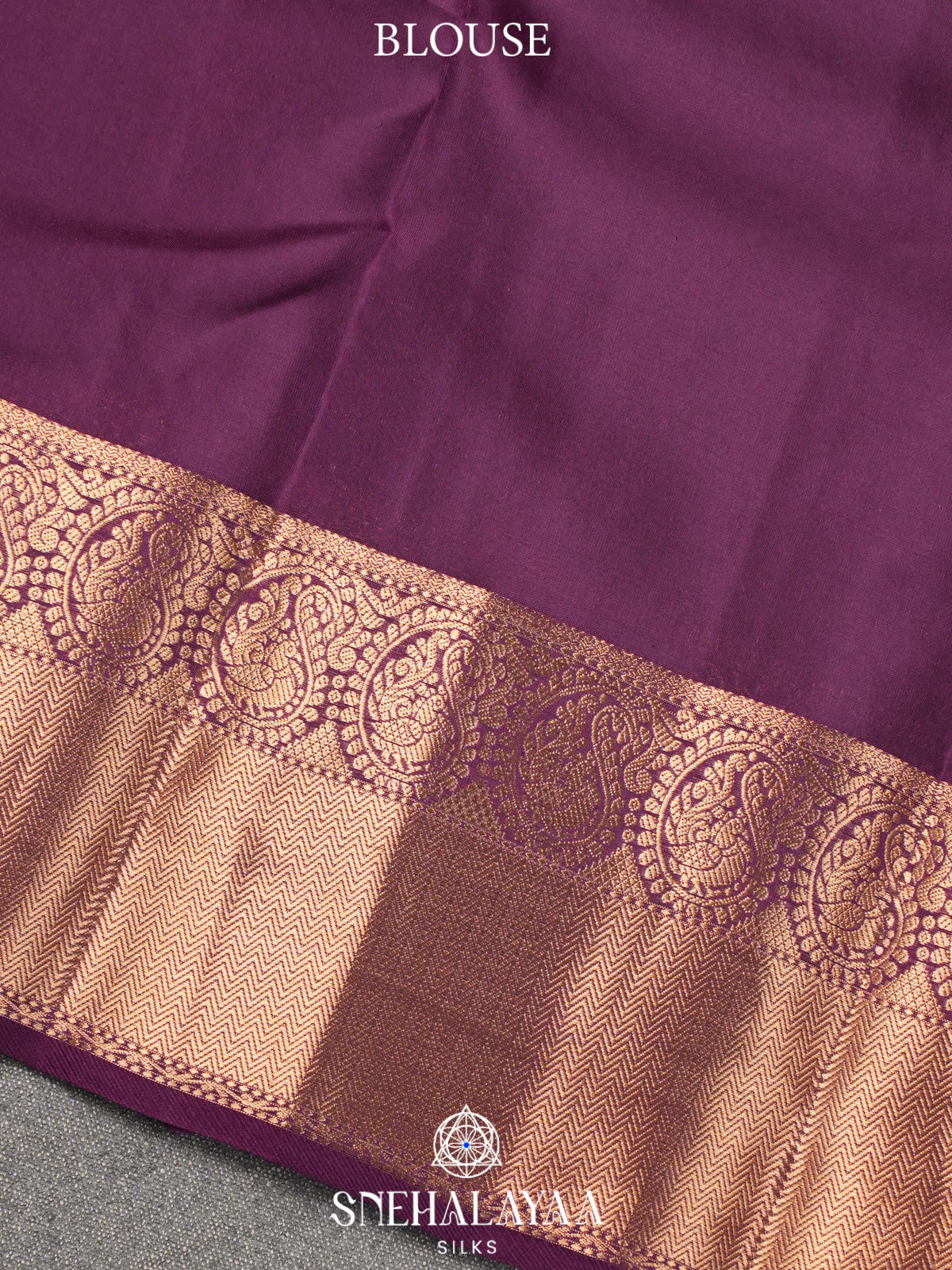 Mauve Pink Kanjivaram Silk Saree
