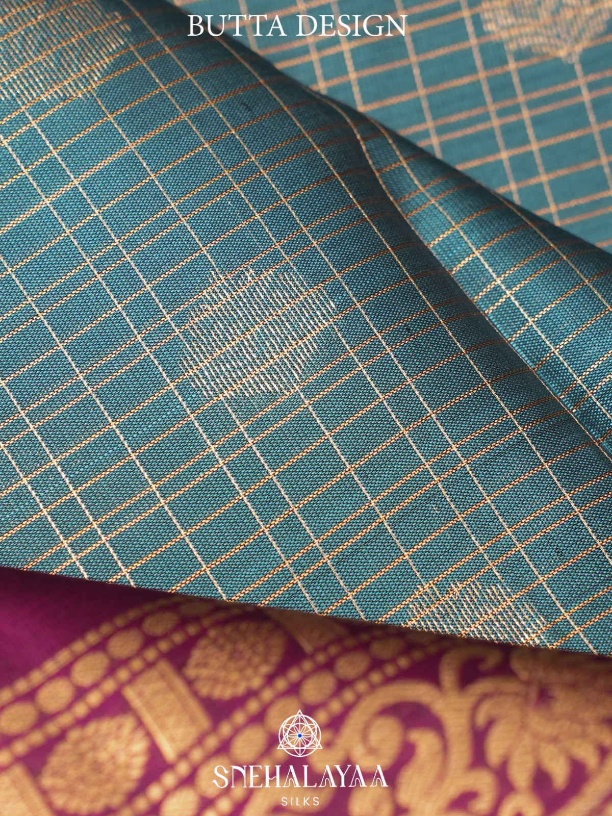 Seafoam Green Kanjivaram Silk Saree