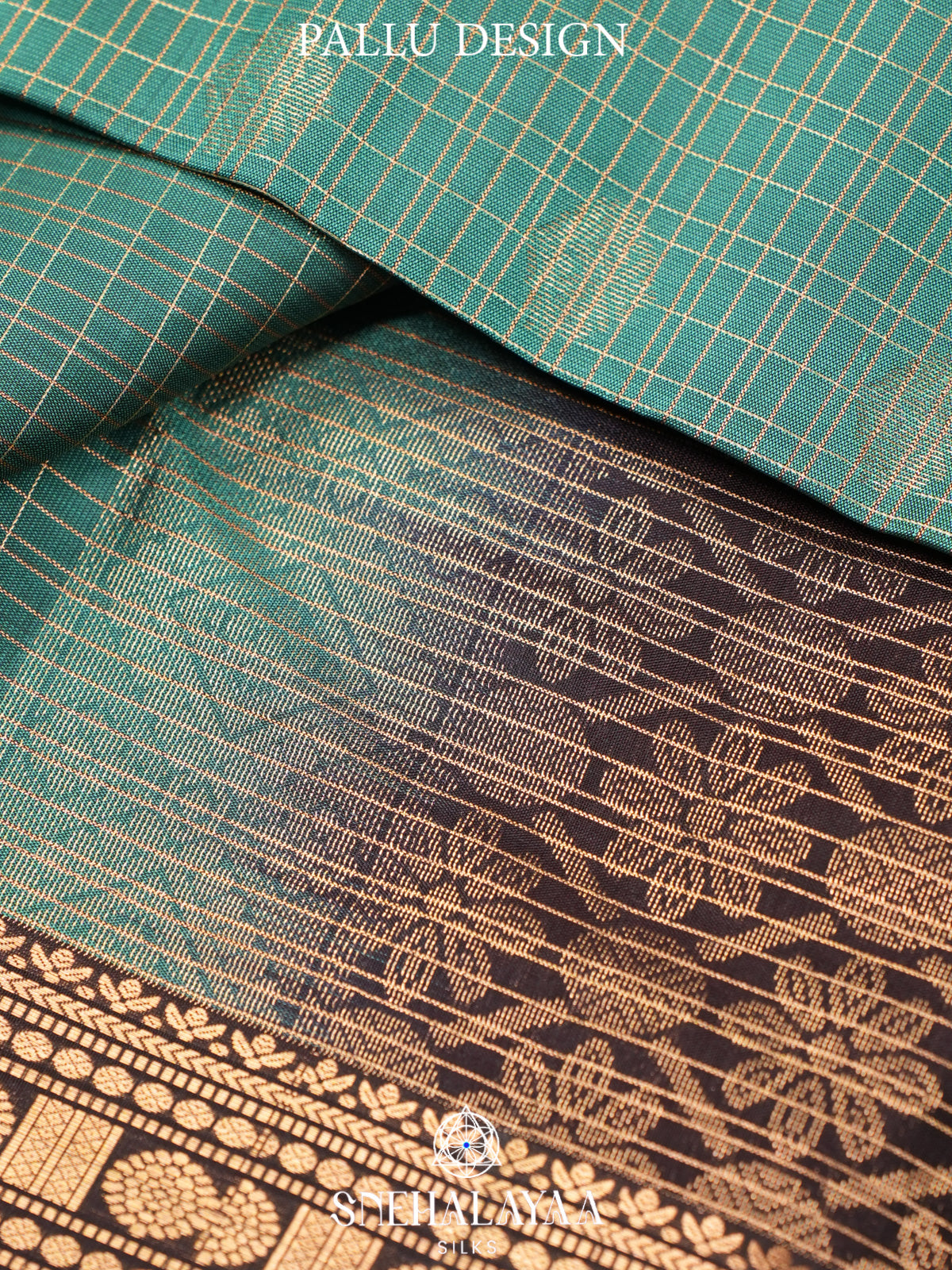Mint Green Kanjivaram Silk Saree