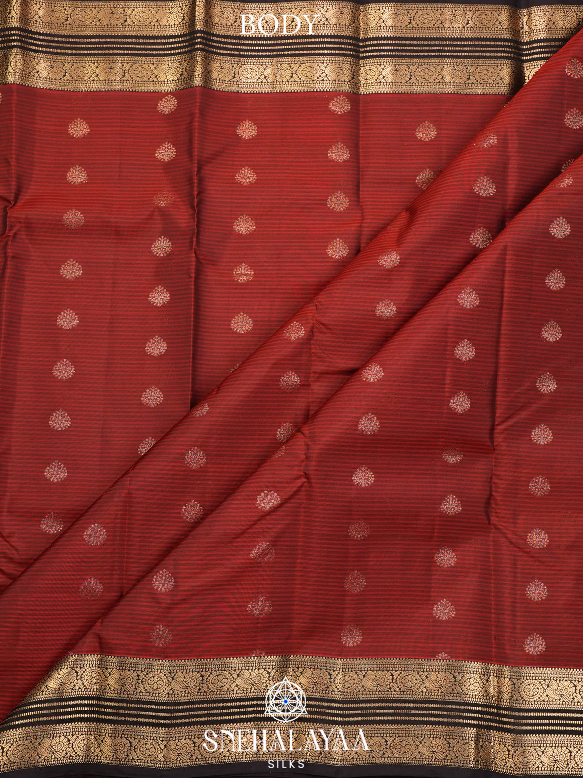 Maroon Kanjivaram Silk Saree