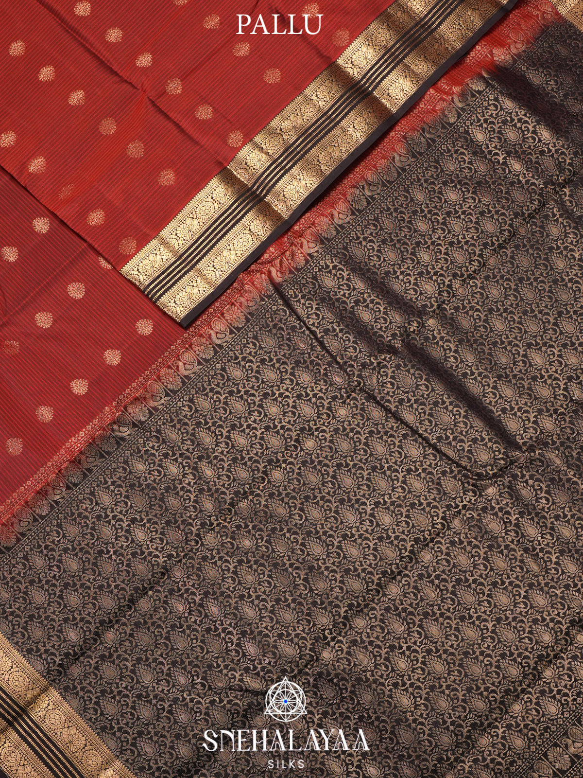Maroon Kanjivaram Silk Saree