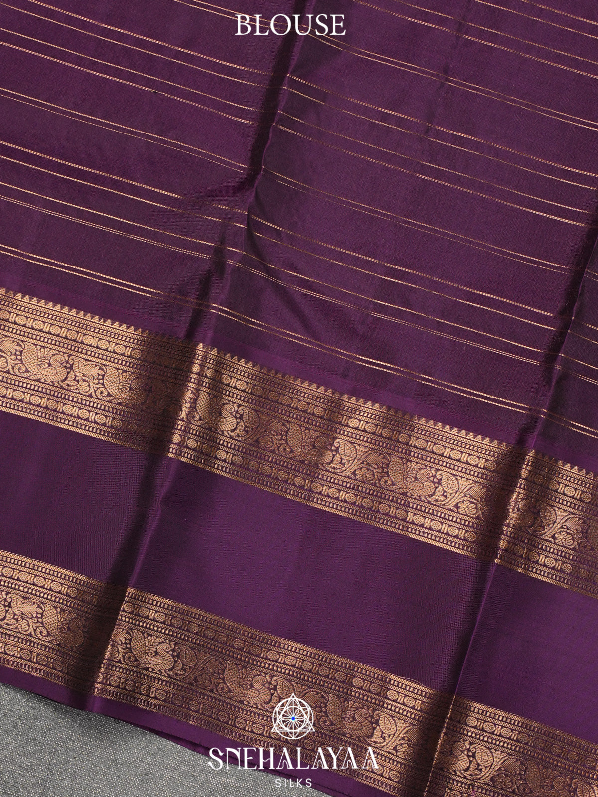 Teal Blue Kanjivaram Silk Saree