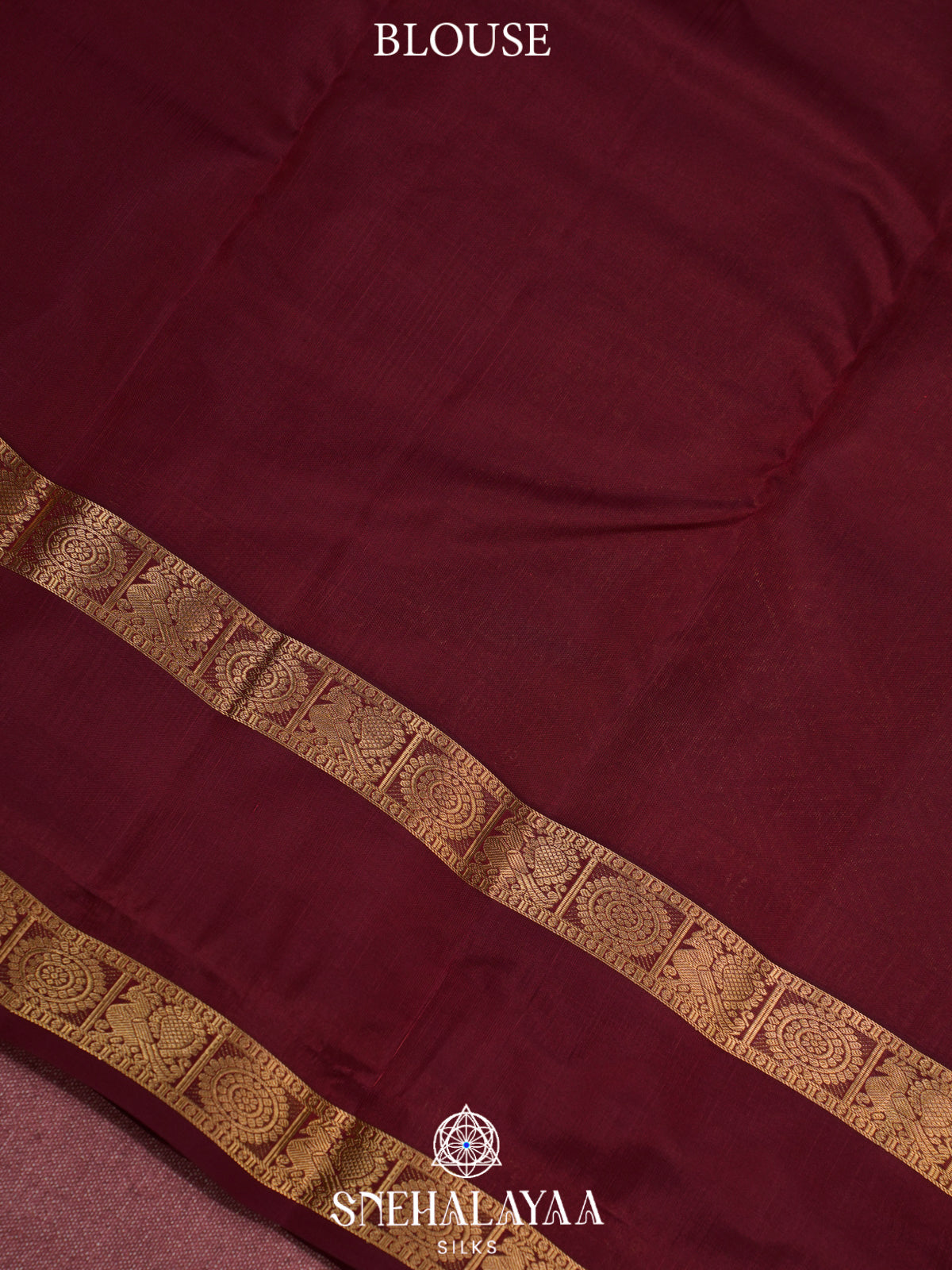 Orange Kanjivaram Silk Saree