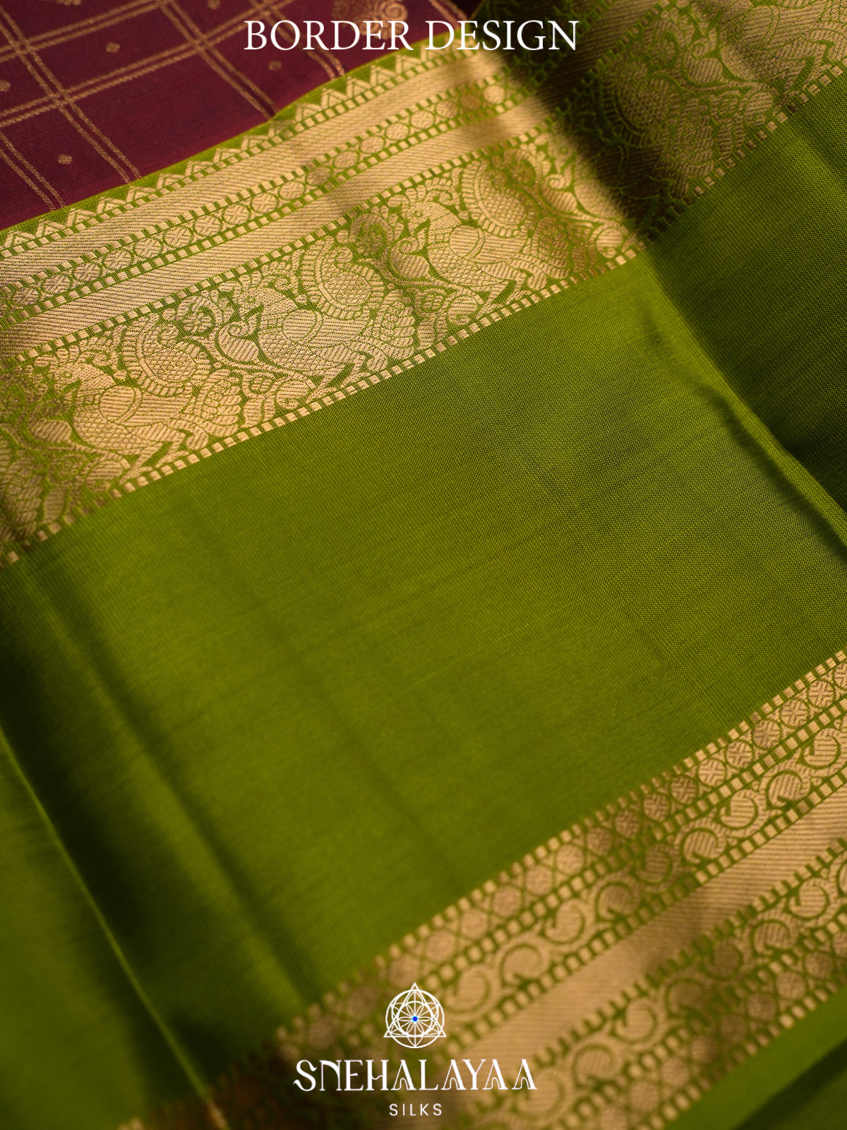 Coffee Brown Kanjivaram Silk Saree