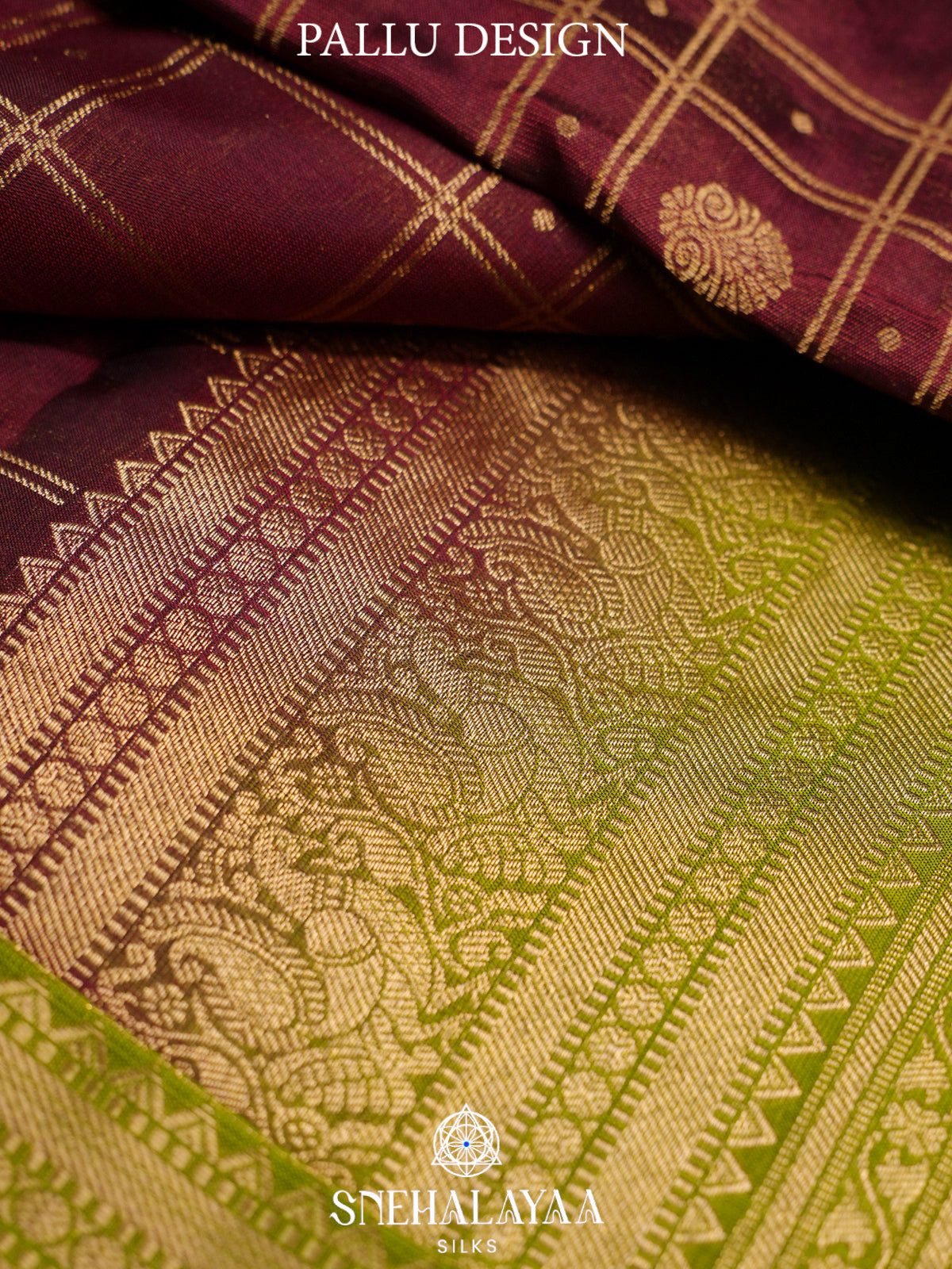 Coffee Brown Kanjivaram Silk Saree