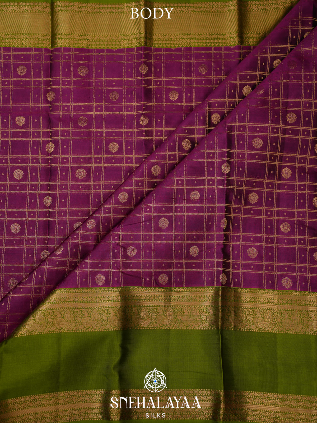 Magenta Pink Kanjivaram Silk Saree