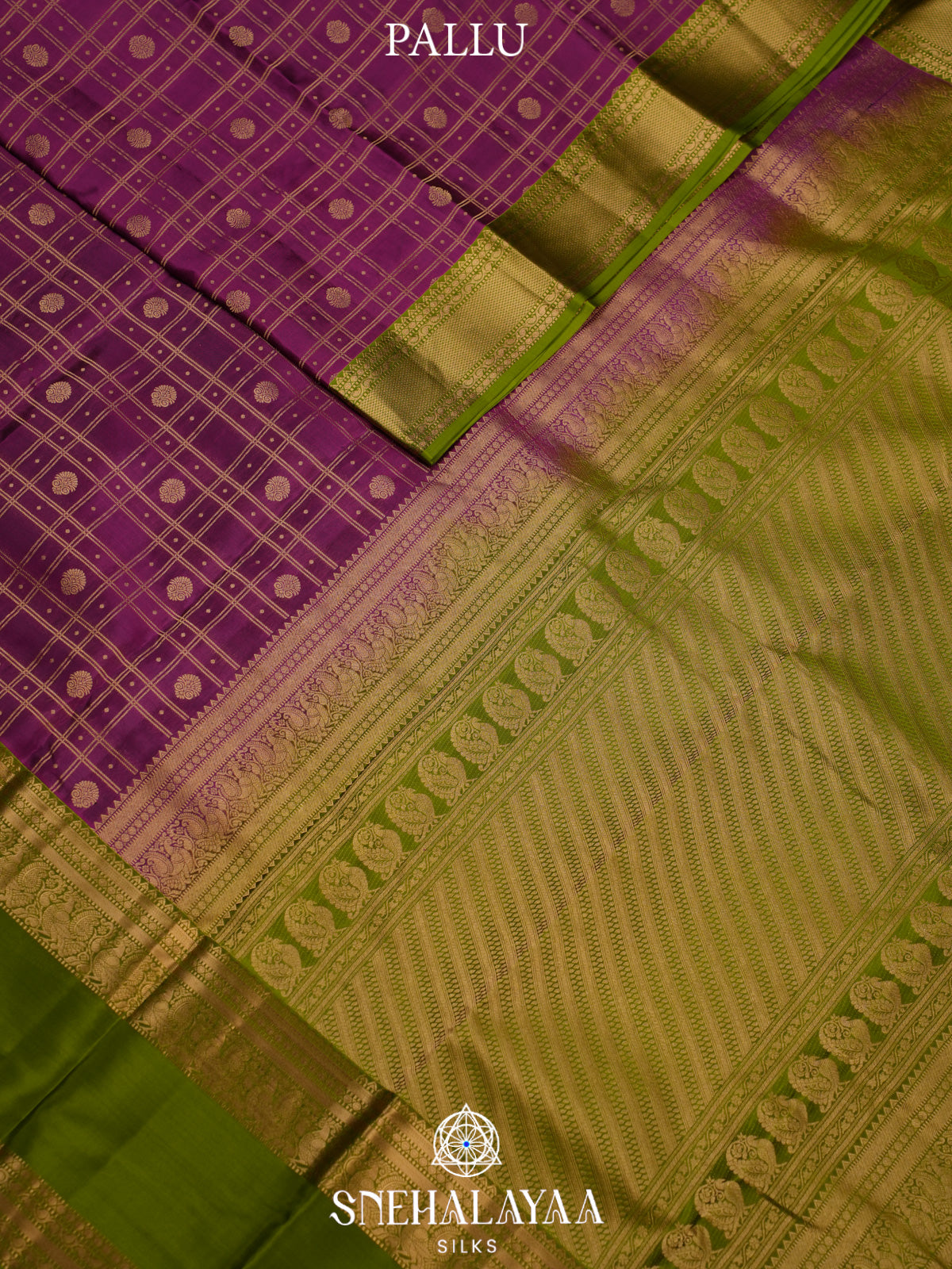 Magenta Pink Kanjivaram Silk Saree