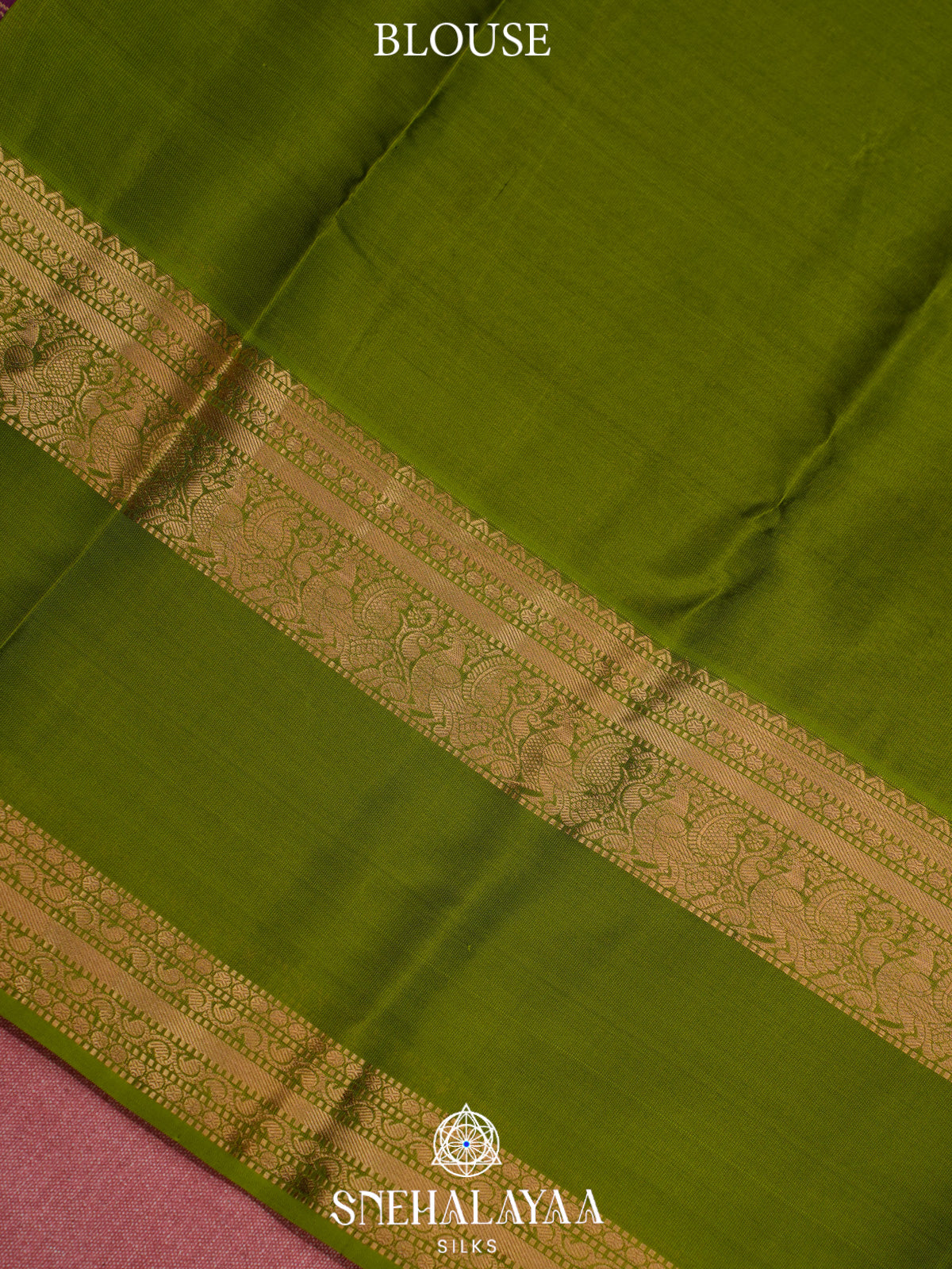 Magenta Pink Kanjivaram Silk Saree