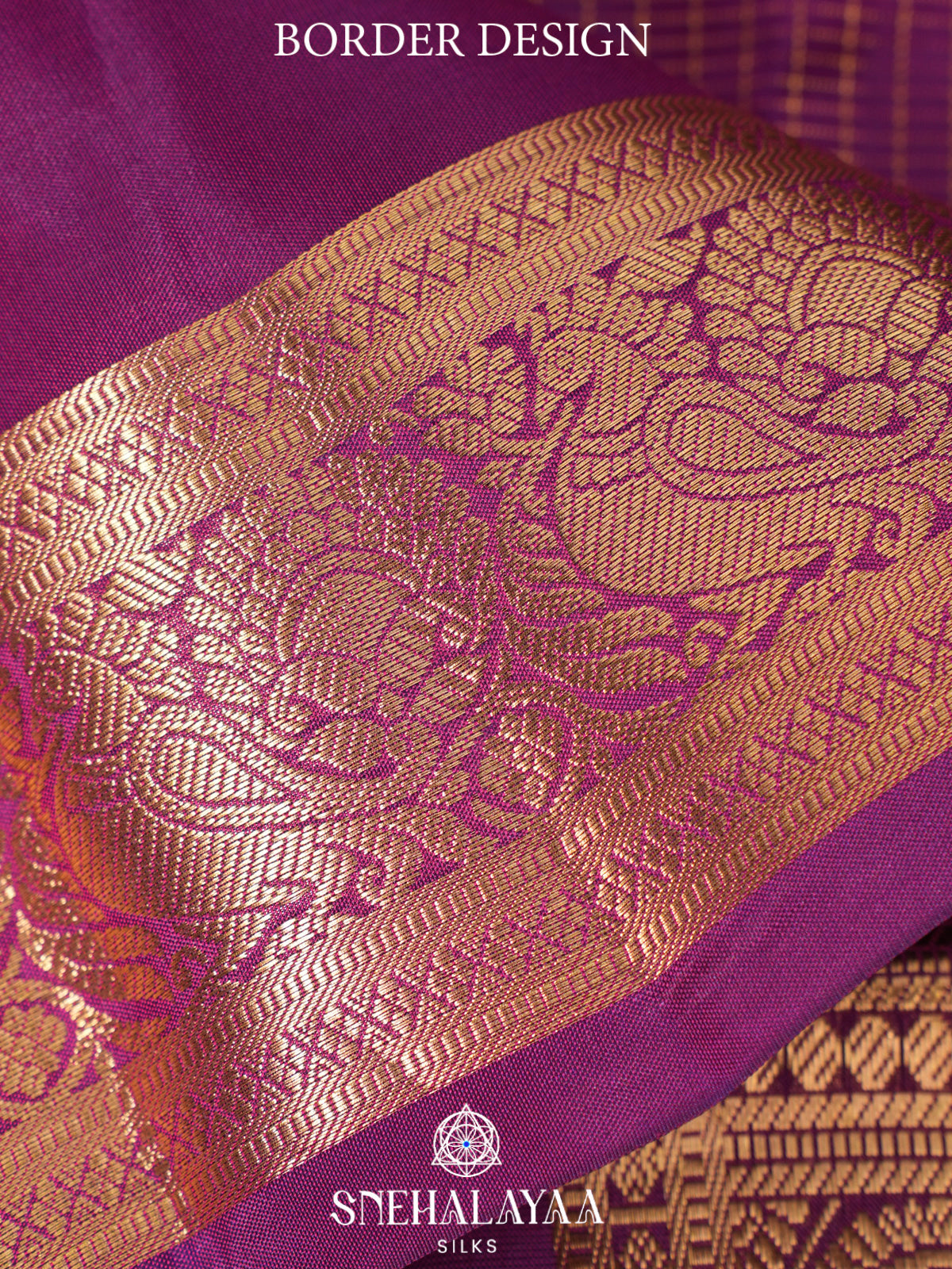 Magenta Kanjivaram Silk Saree