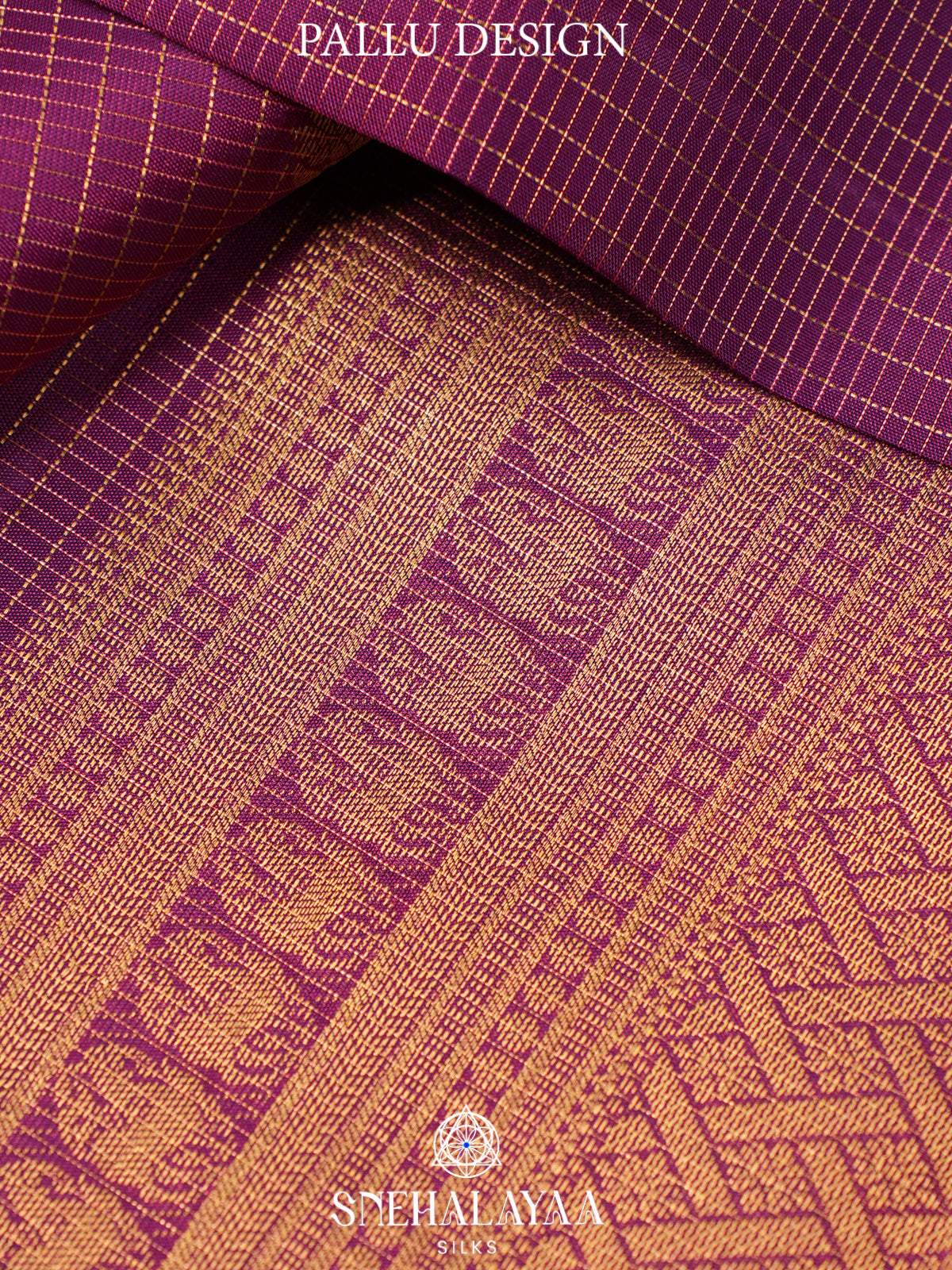 Magenta Kanjivaram Silk Saree