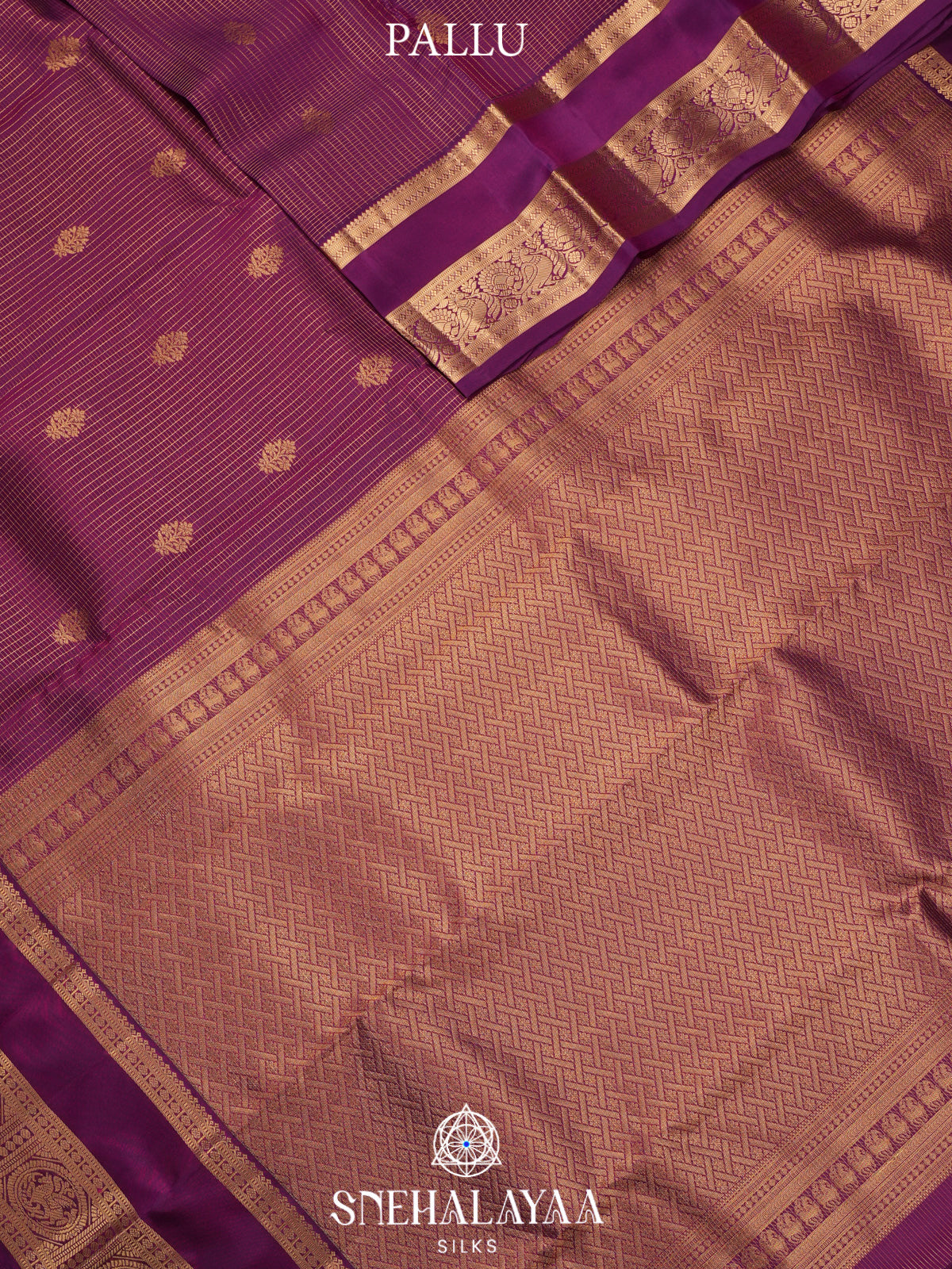 Magenta Kanjivaram Silk Saree