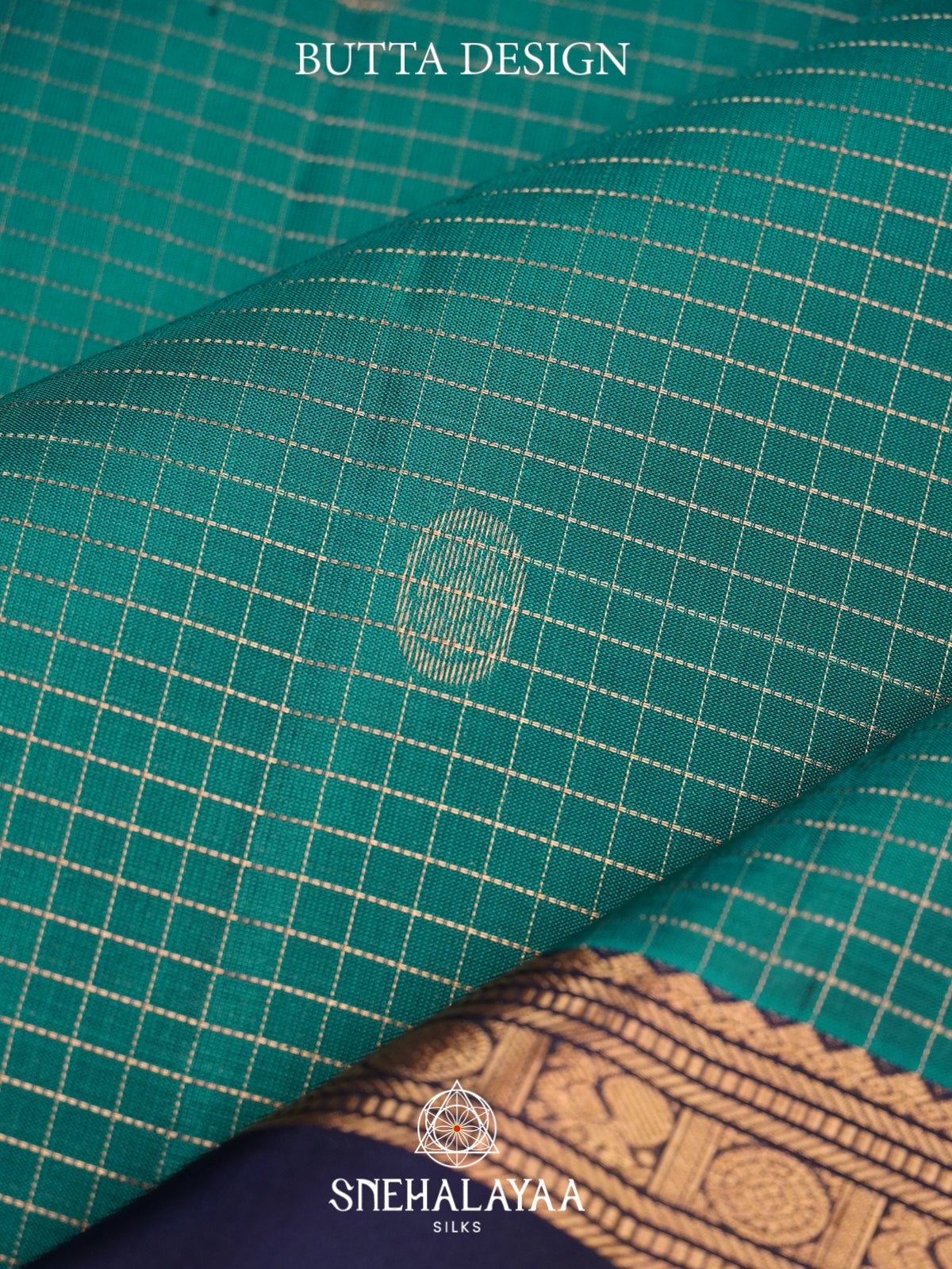 Teal Green Soft Silk Saree