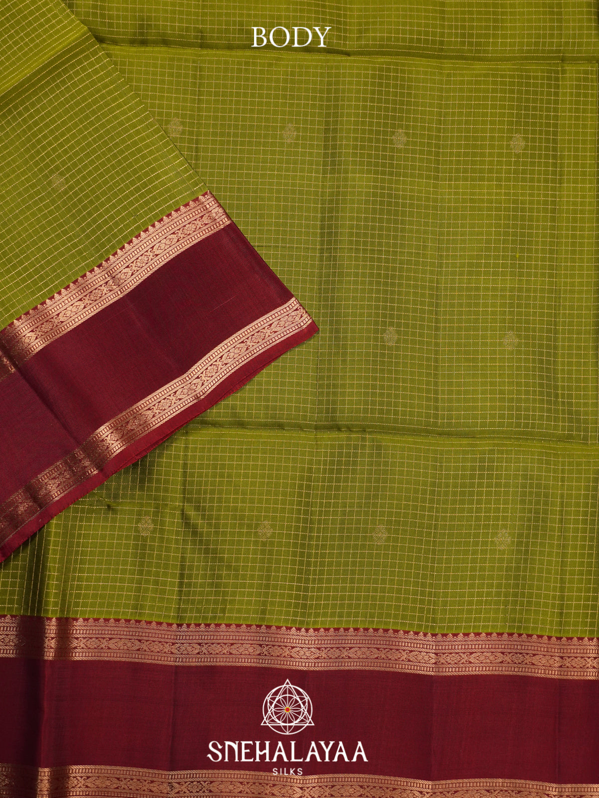 Mehendi Green Soft Silk Saree