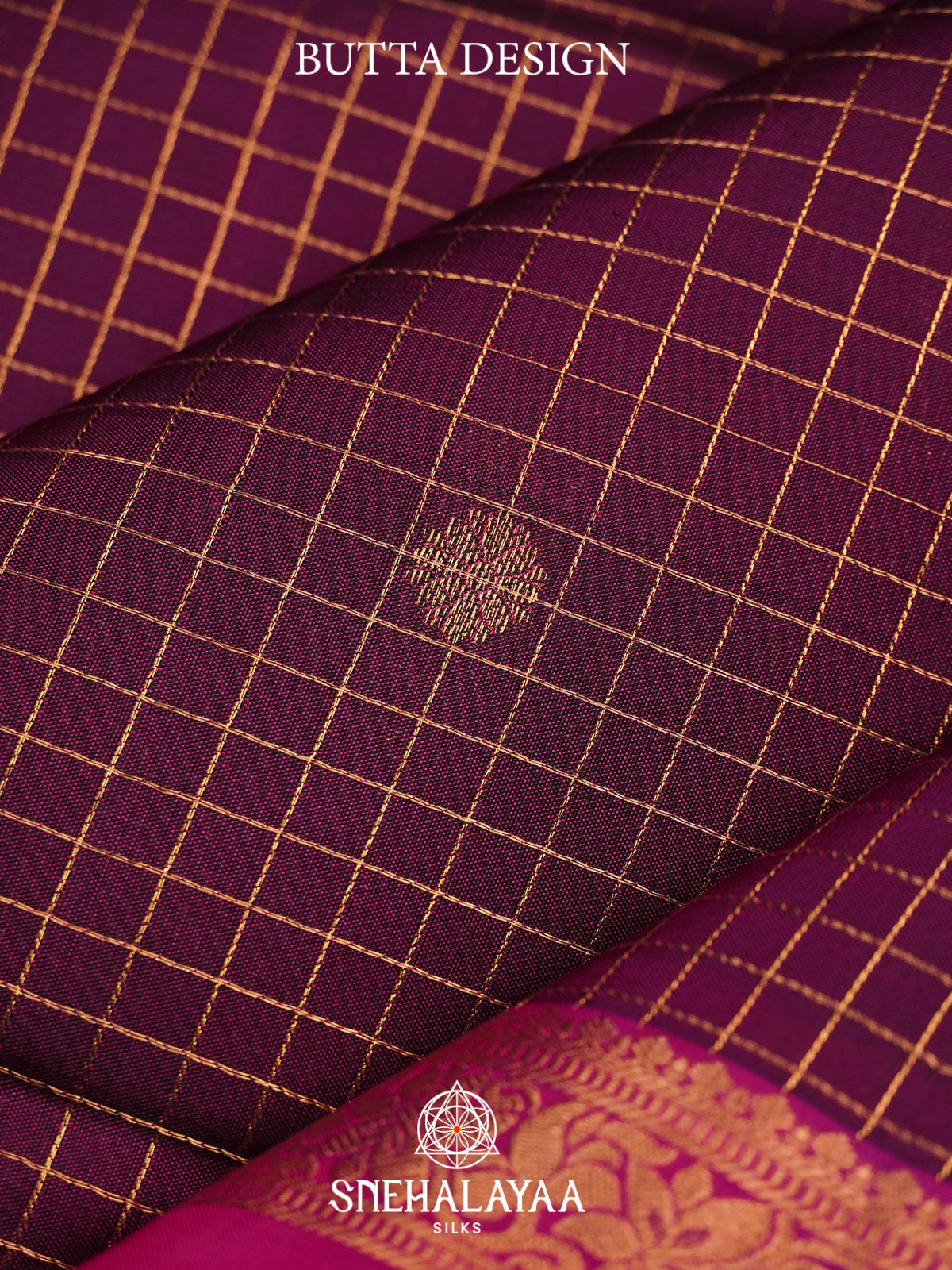 Plum Soft Silk Saree