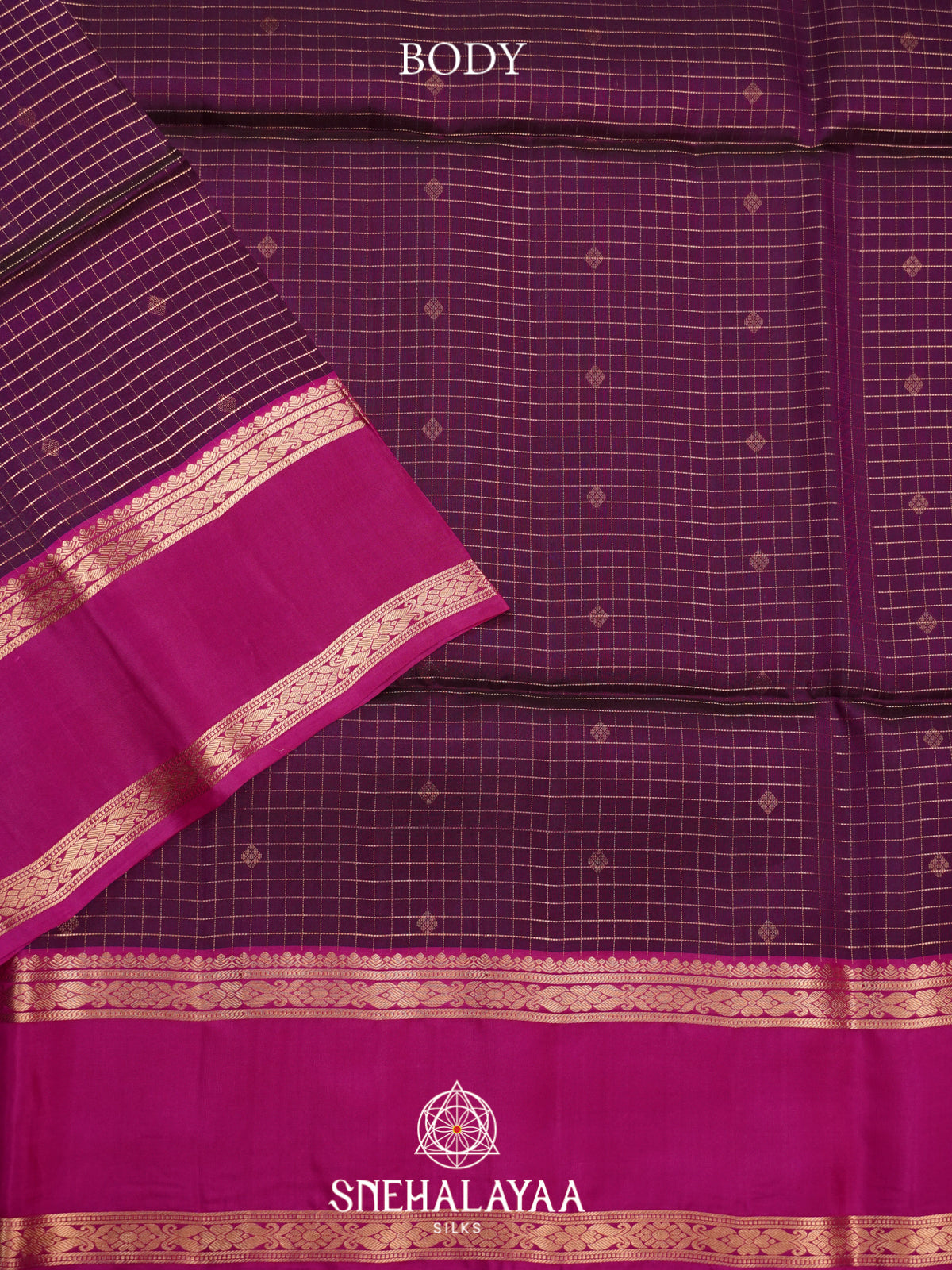 Purple Soft Silk Saree