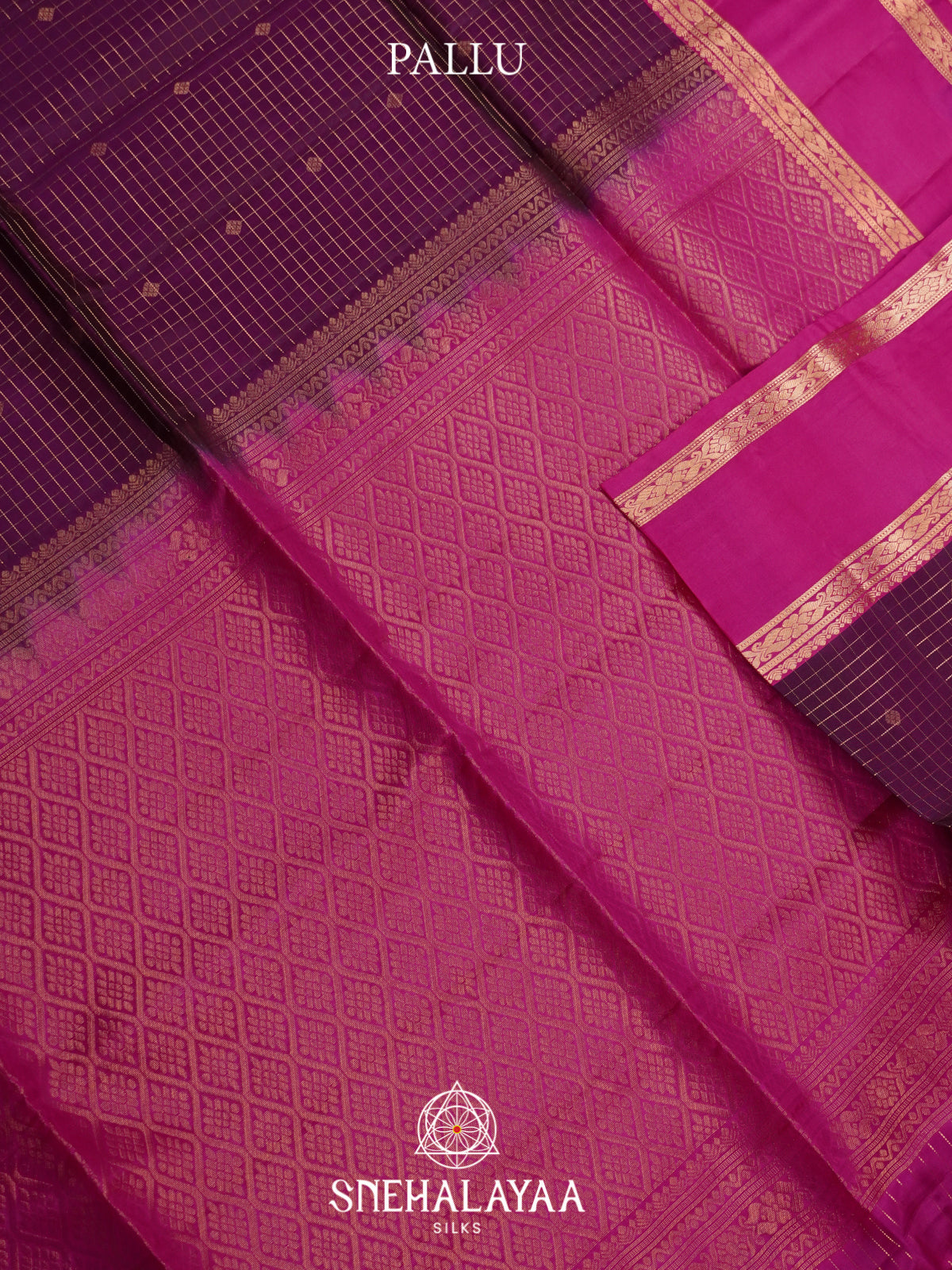 Purple Soft Silk Saree