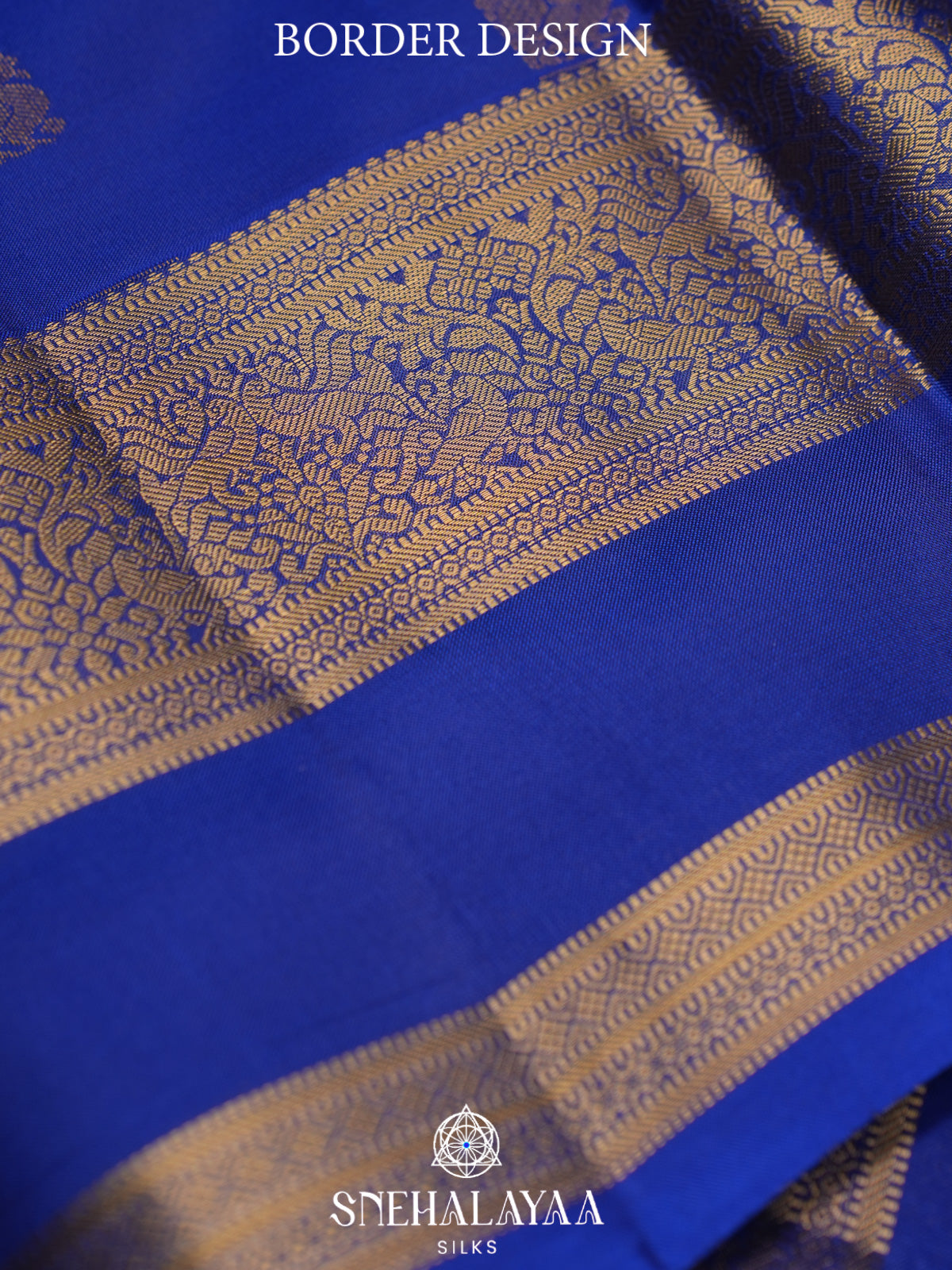 Royal Blue Kanjivaram Silk Saree