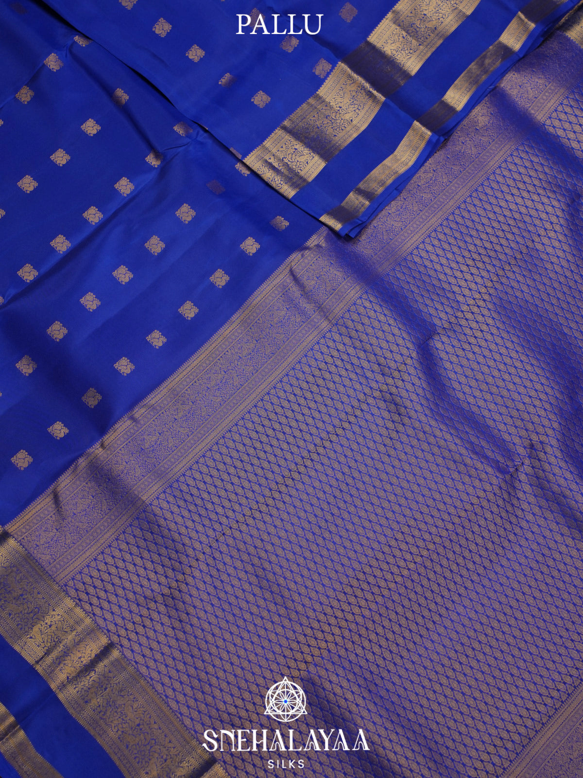 Royal Blue Kanjivaram Silk Saree