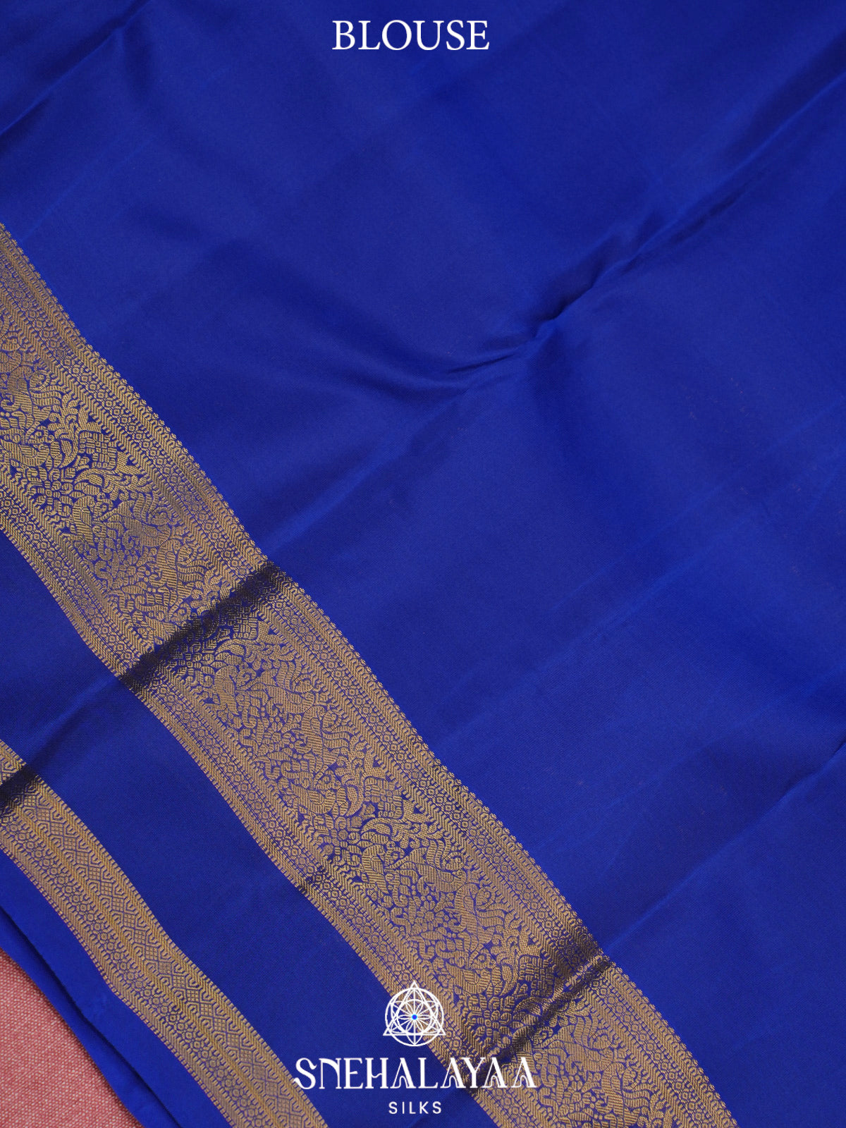 Royal Blue Kanjivaram Silk Saree