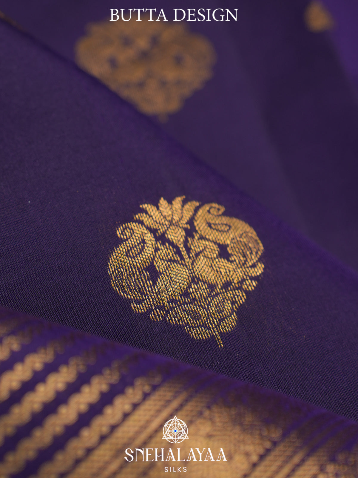 Purple Kanjivaram Silk Saree
