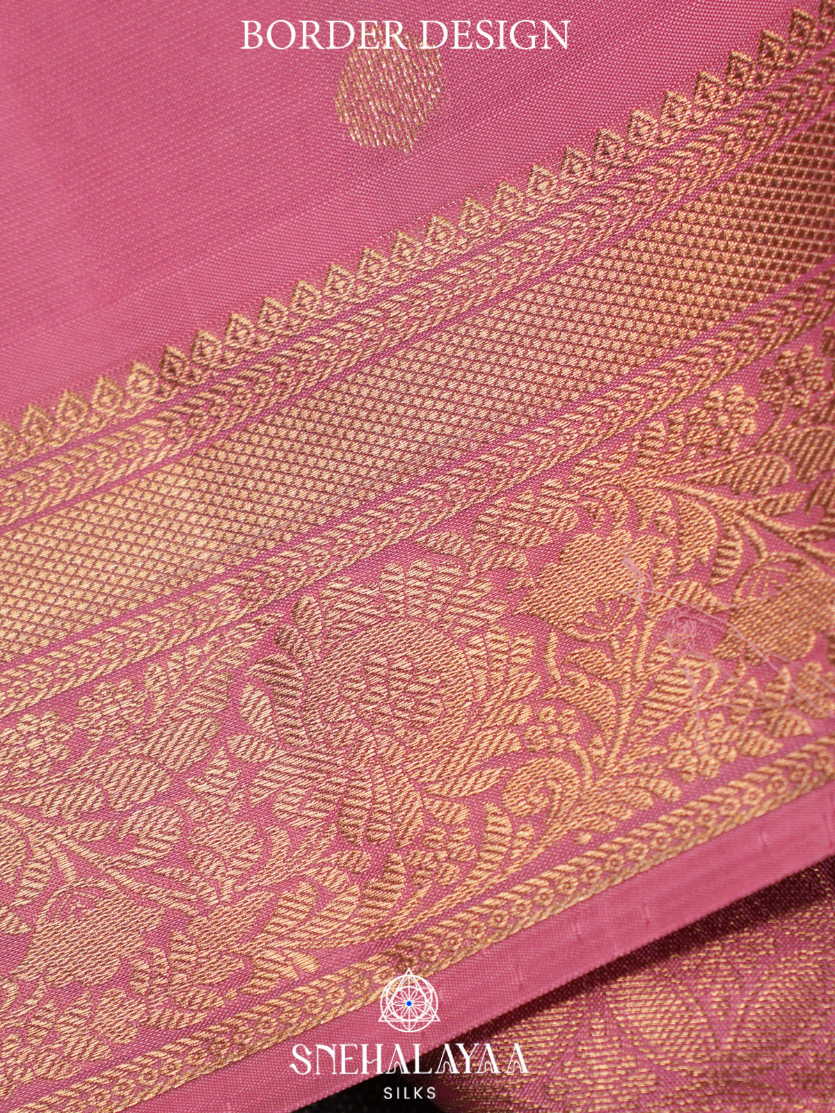 Pink Kanjivaram Silk Saree