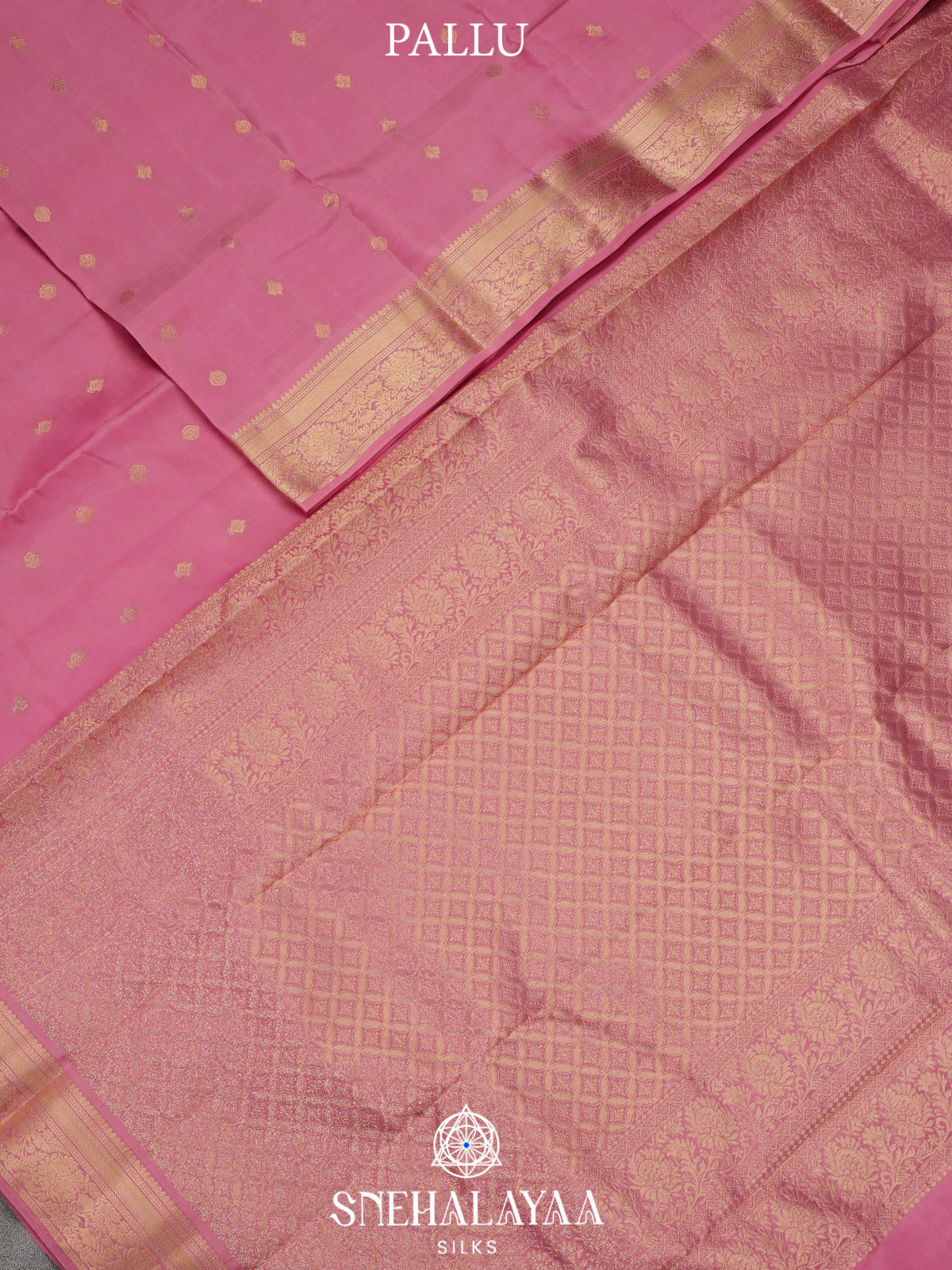 Pink Kanjivaram Silk Saree