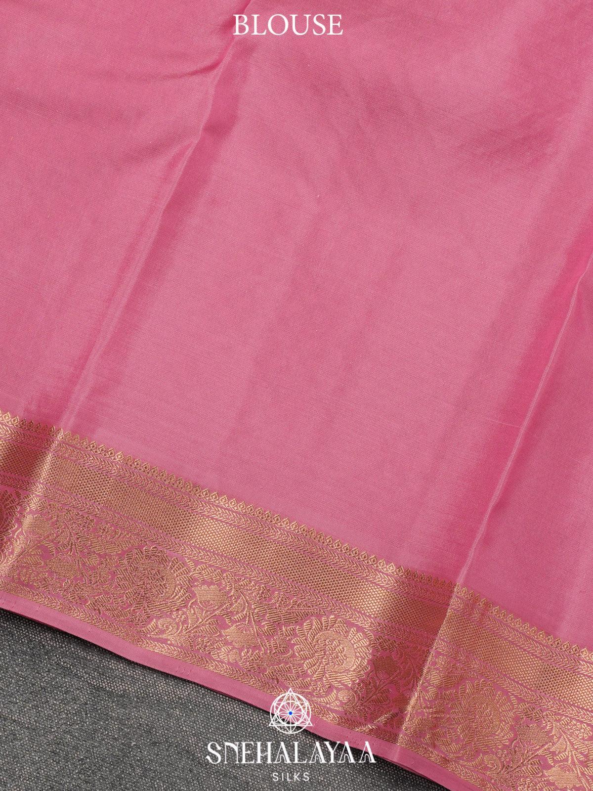 Pink Kanjivaram Silk Saree