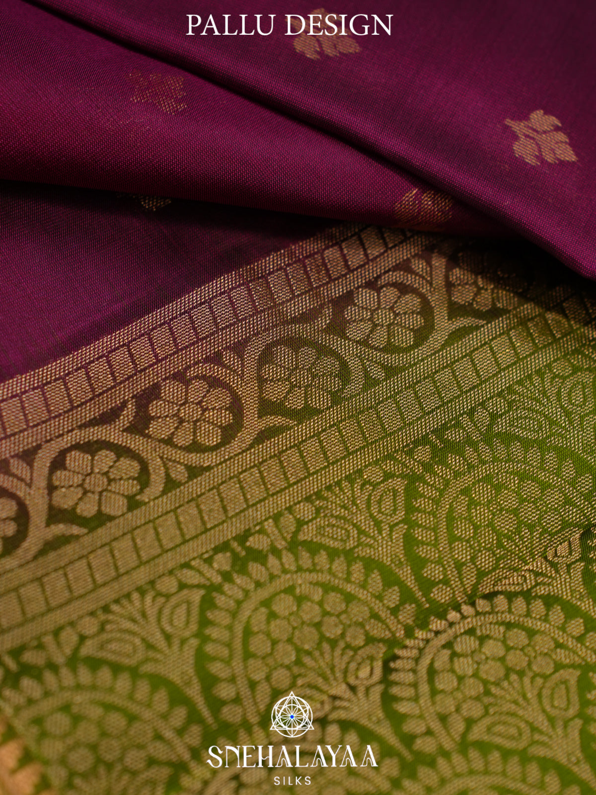 Magenta Kanjivaram Silk Saree