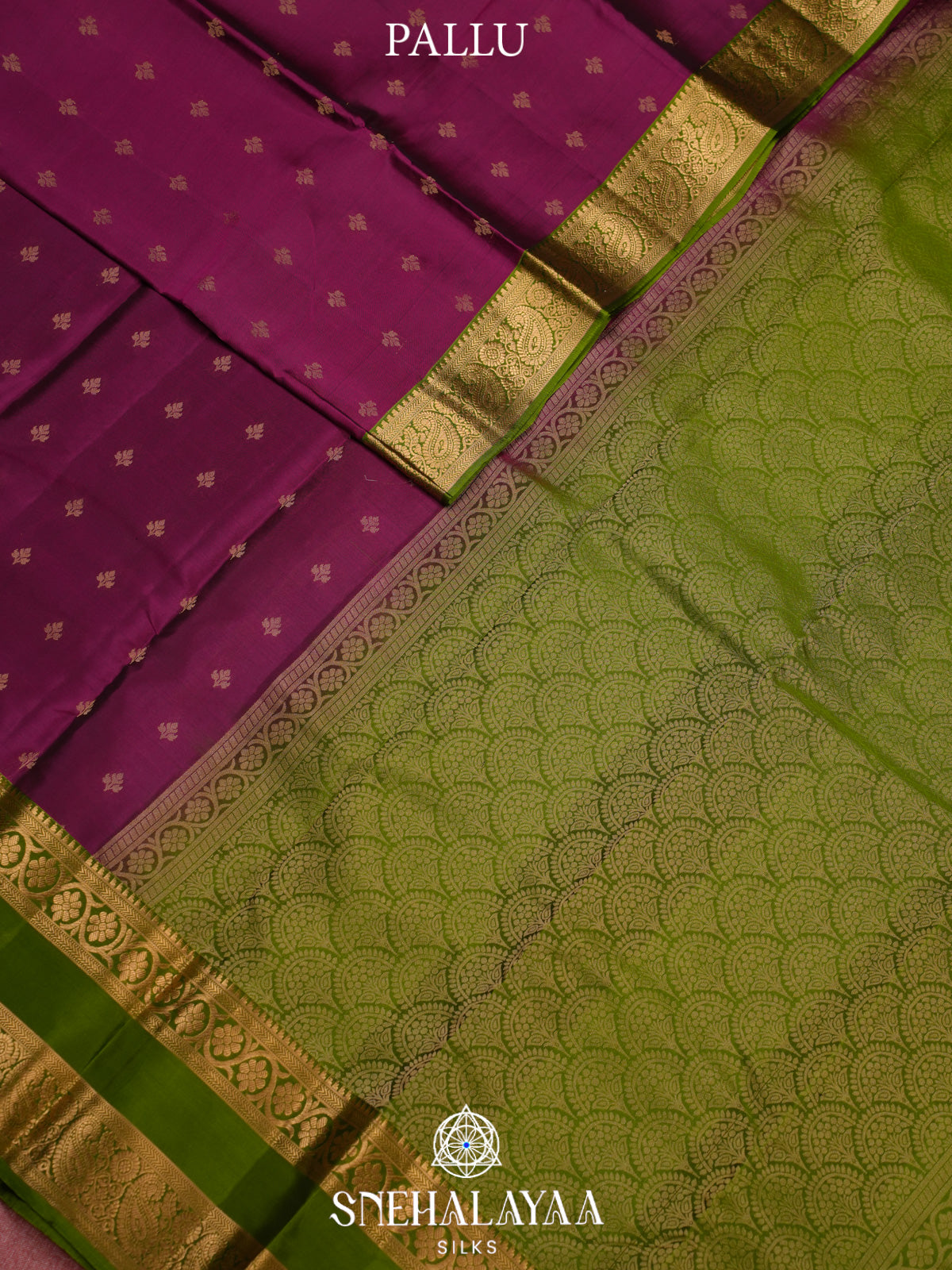 Magenta Kanjivaram Silk Saree