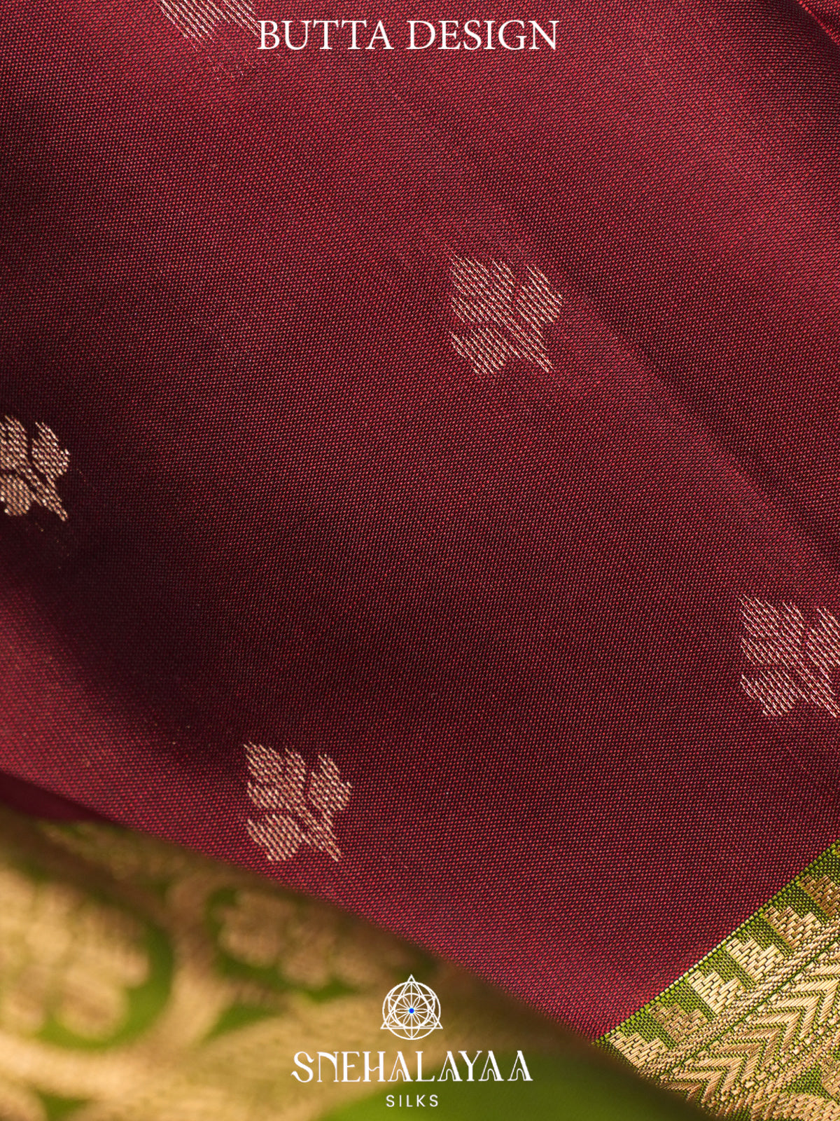 Maroon Kanjivaram Silk Saree
