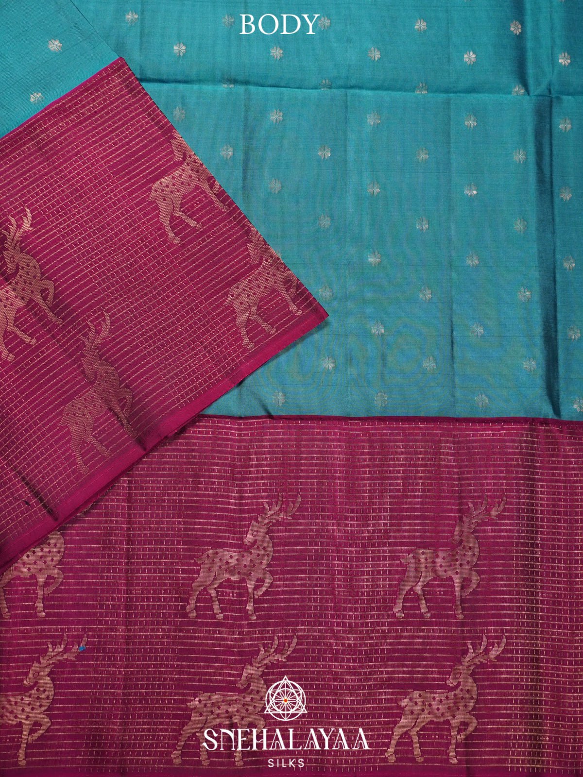 Blue Soft Silk Saree