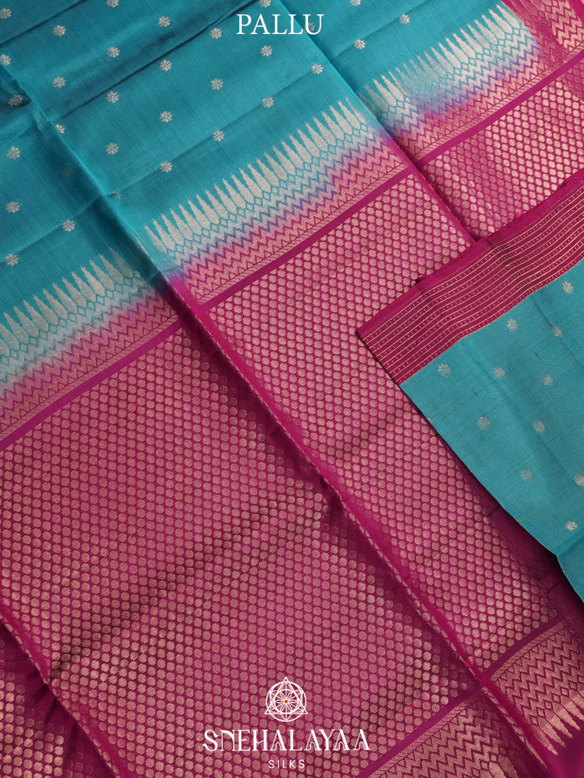 Blue Soft Silk Saree
